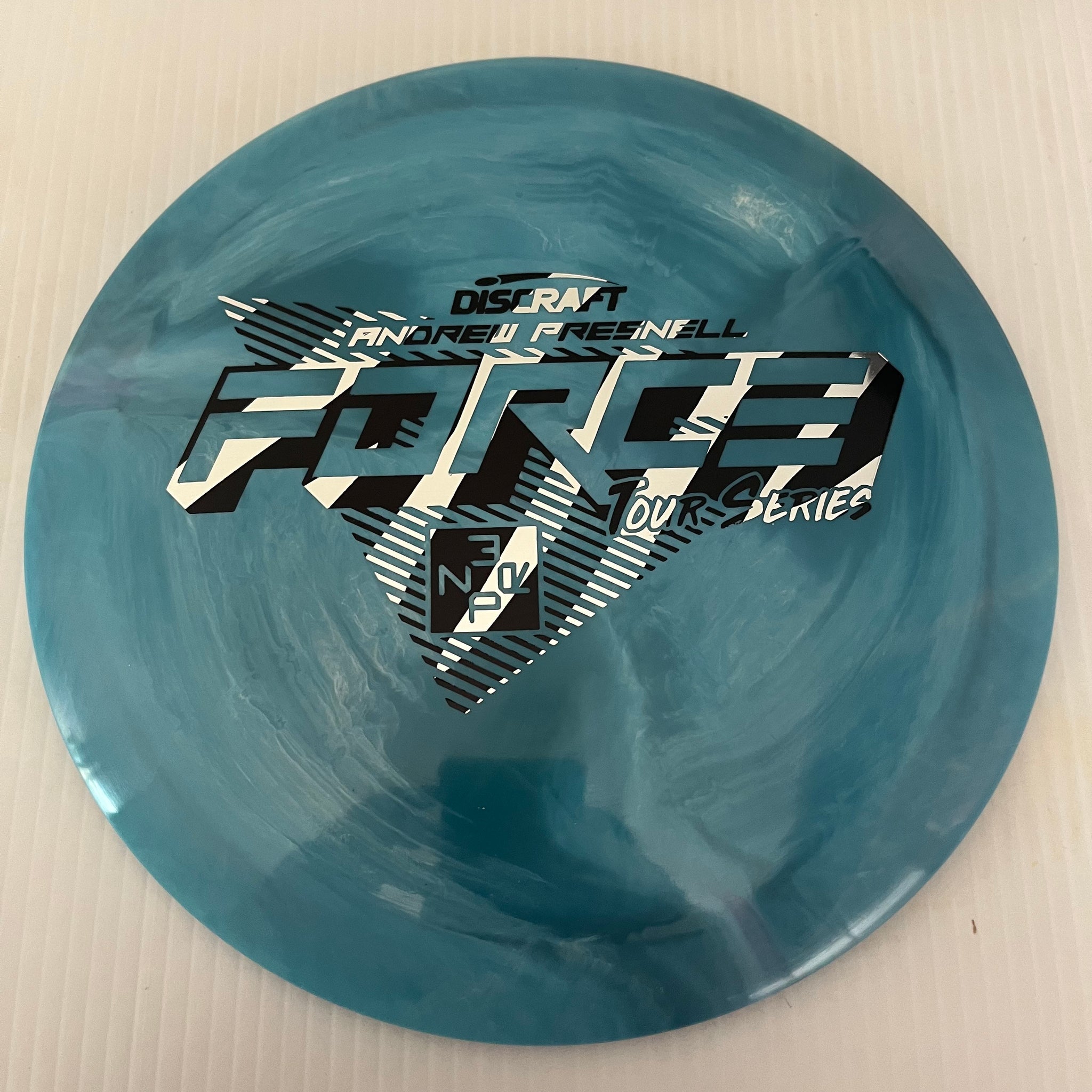 Discraft 2022 Andrew Presnell Tour Series Swirly ESP Force 12/5/0/3