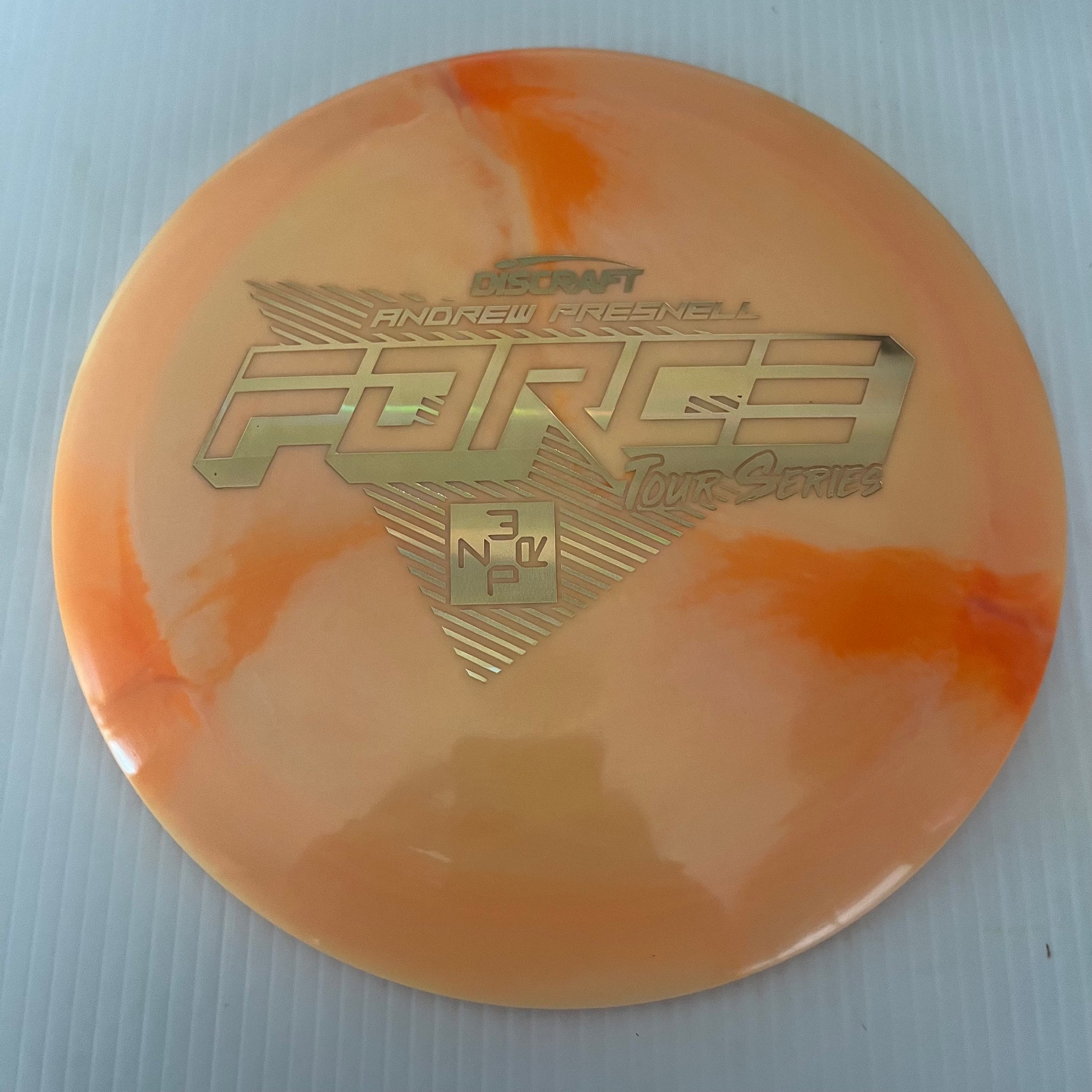 Discraft 2022 Andrew Presnell Tour Series Swirly ESP Force 12/5/0/3