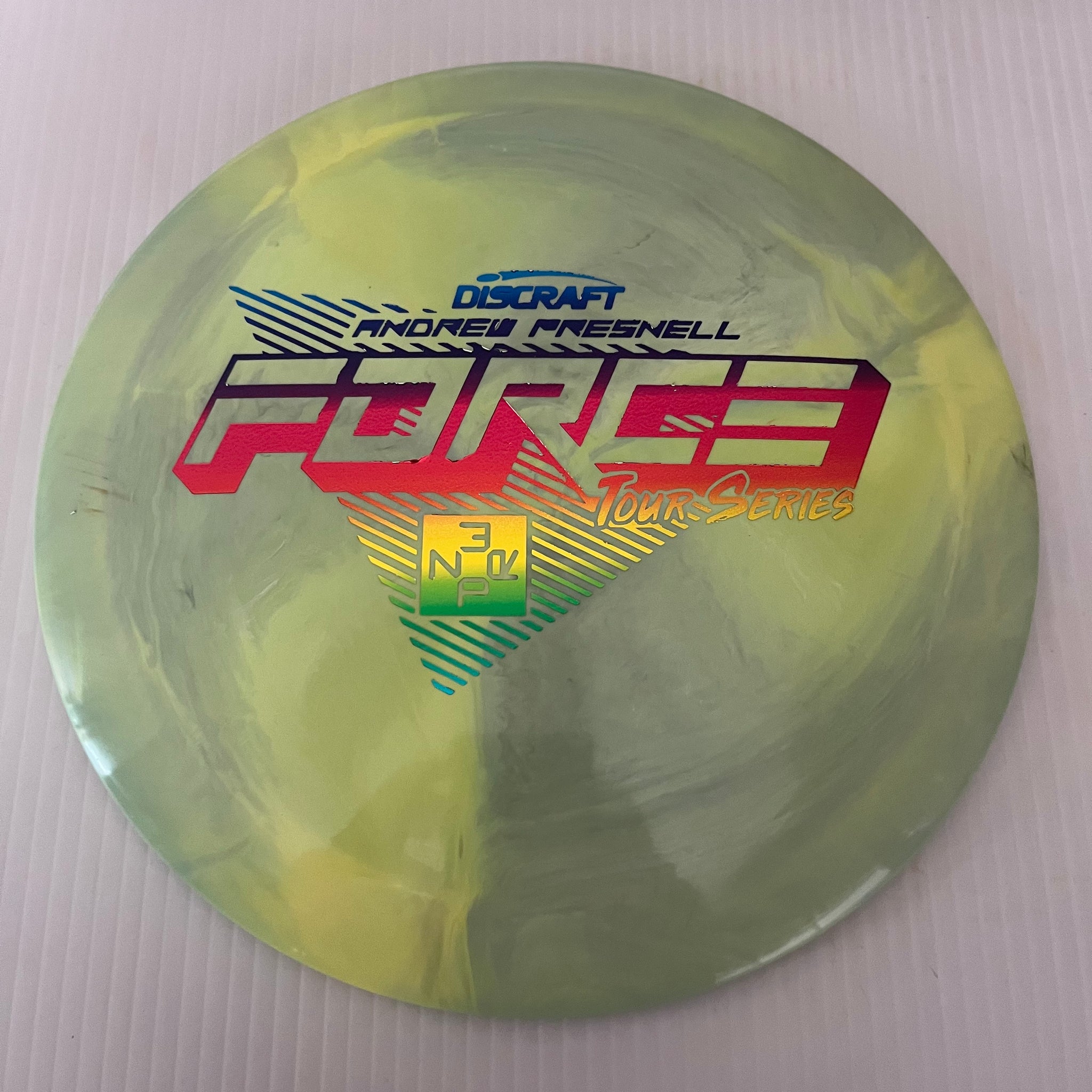 Discraft 2022 Andrew Presnell Tour Series Swirly ESP Force 12/5/0/3