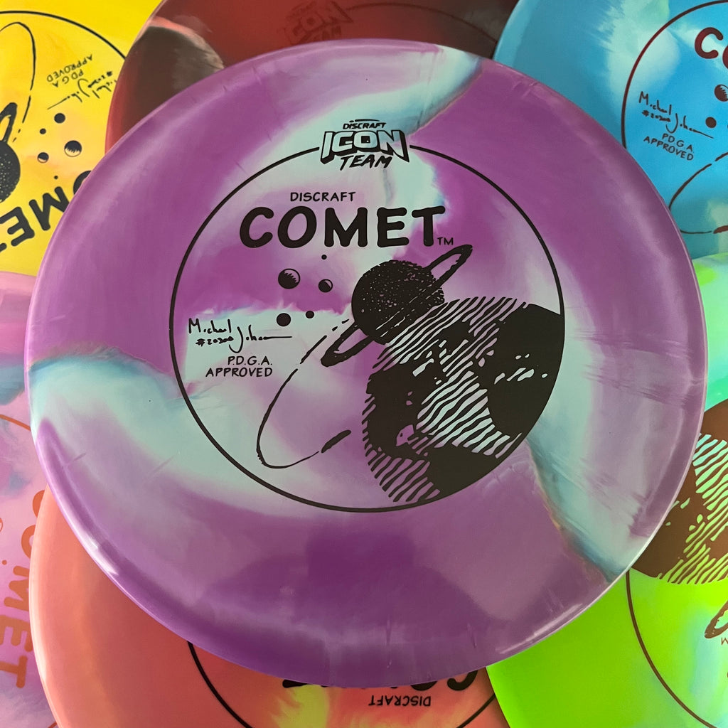 Discraft 2022 Michael Johansen Team Icon Tour Series Swirly ESP Comet 4/5/-2/1