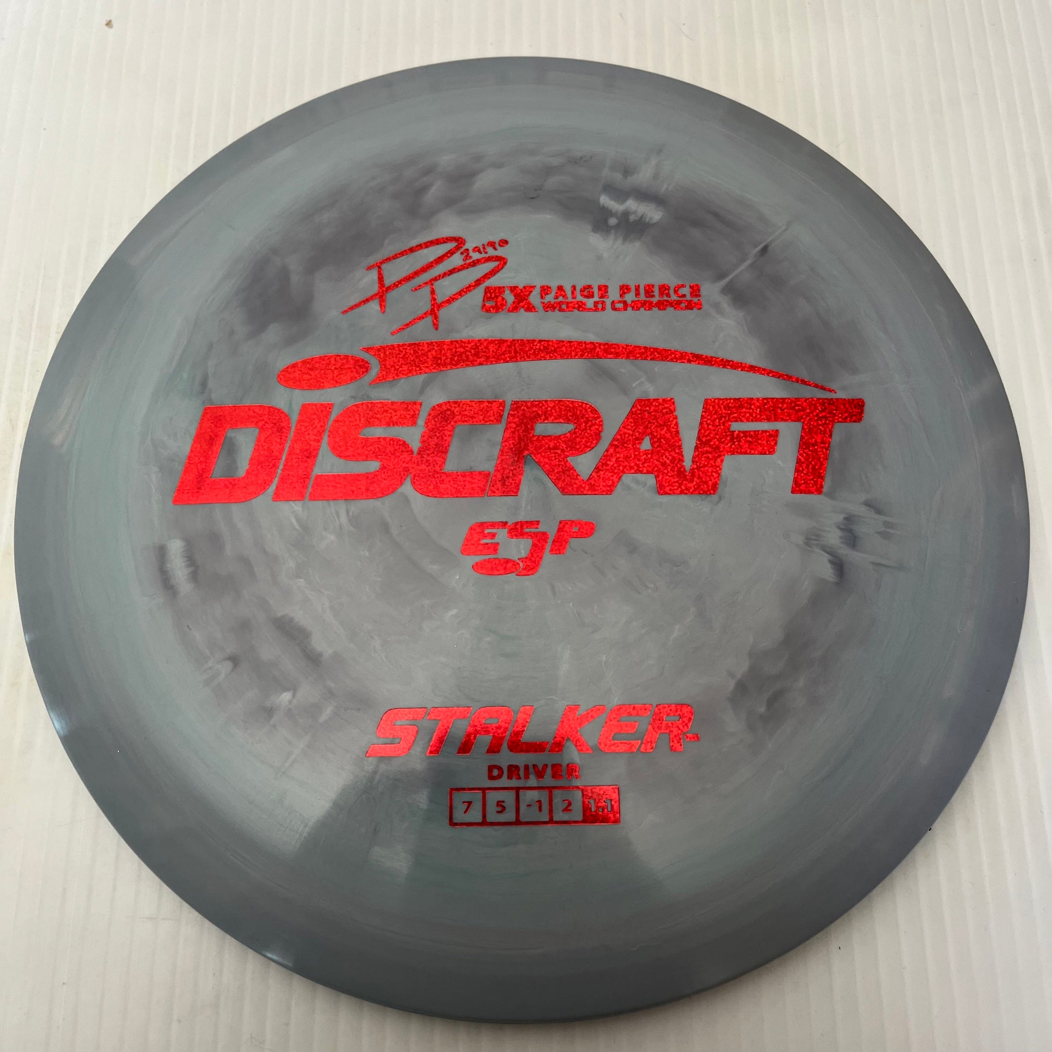 Discraft 5x Paige Pierce ESP Stalker 7/5/-1/2 (175-176 grams)
