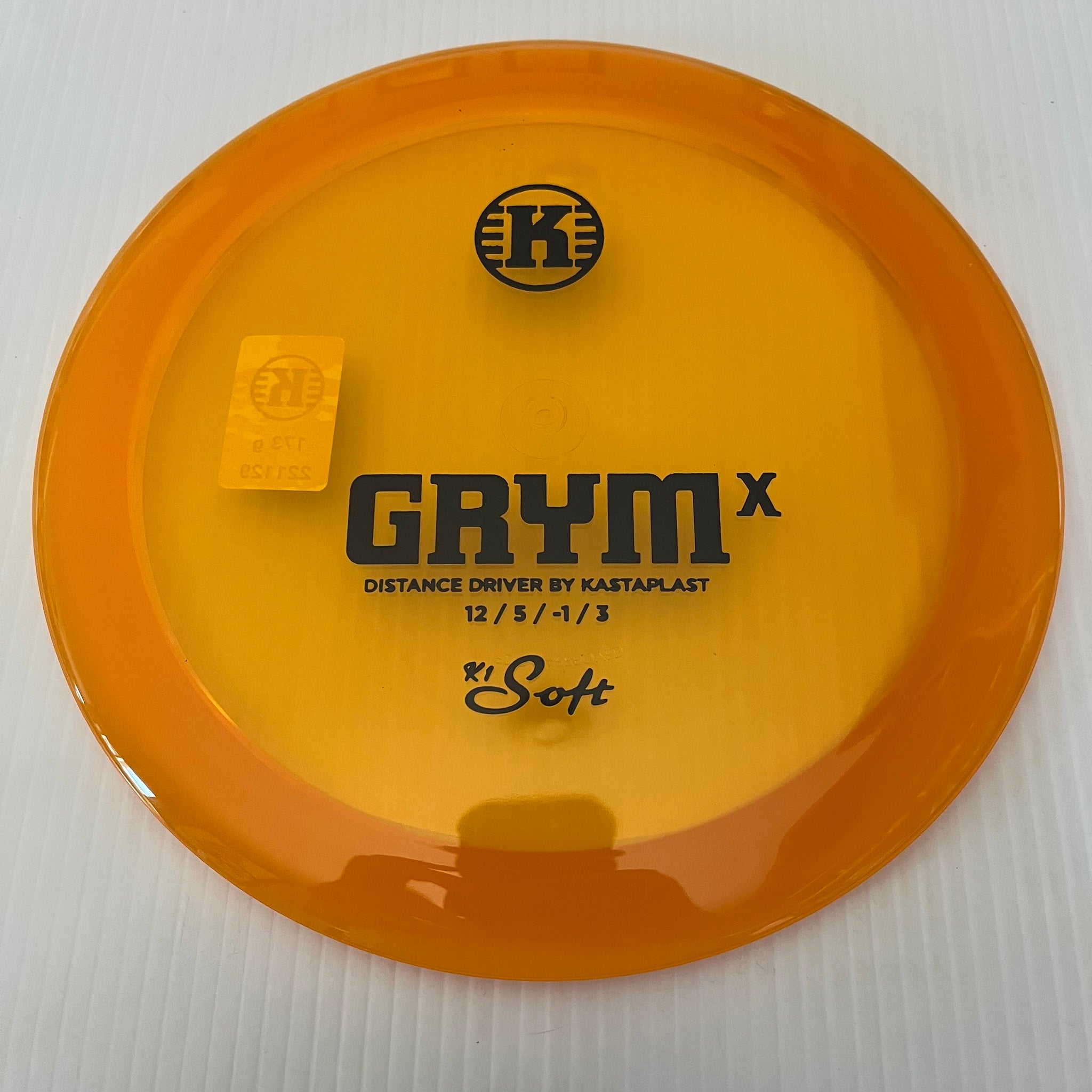 Kastaplast K1 Soft Line GRYM-X 12/5/-1/3