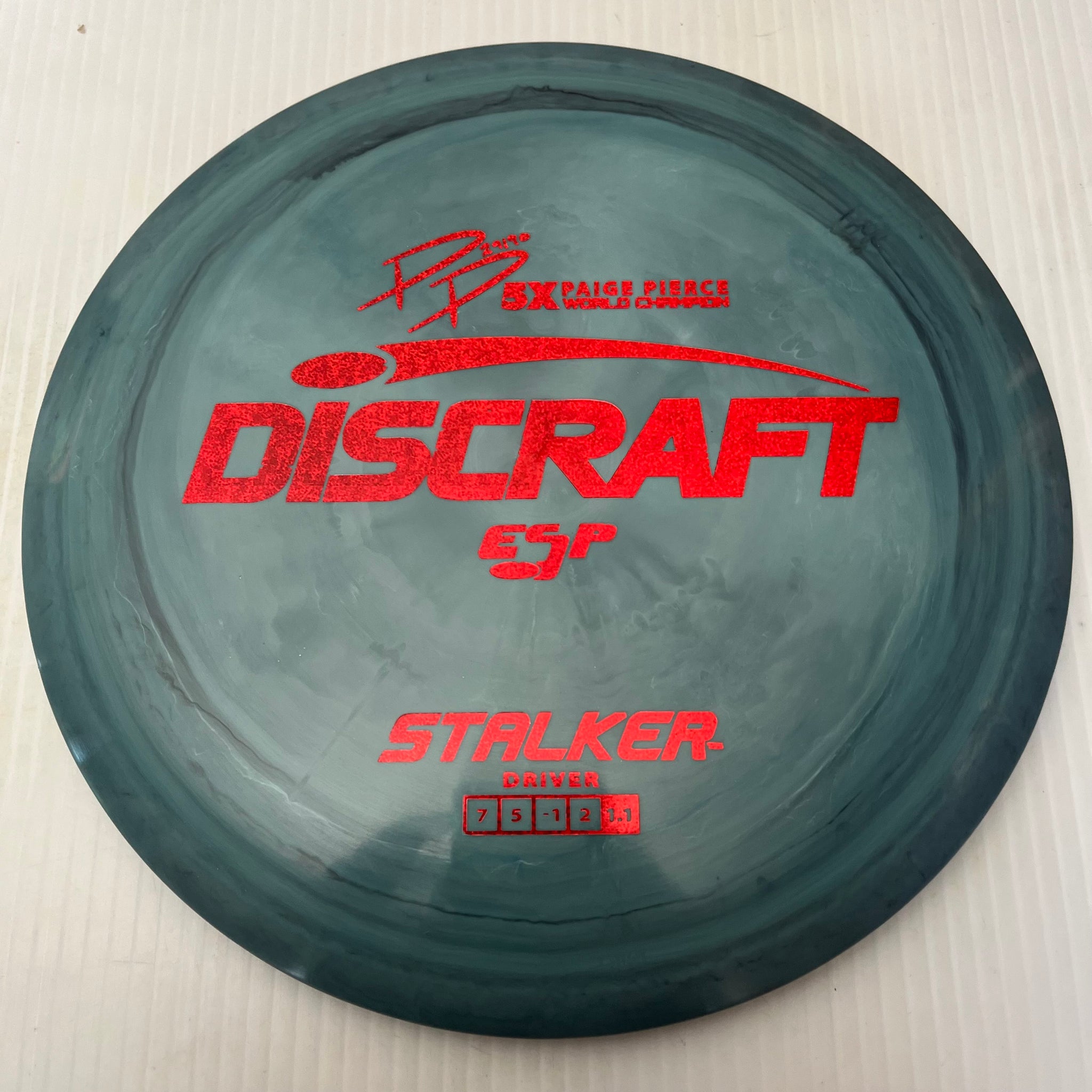 Discraft 5x Paige Pierce ESP Stalker 7/5/-1/2 (175-176 grams)