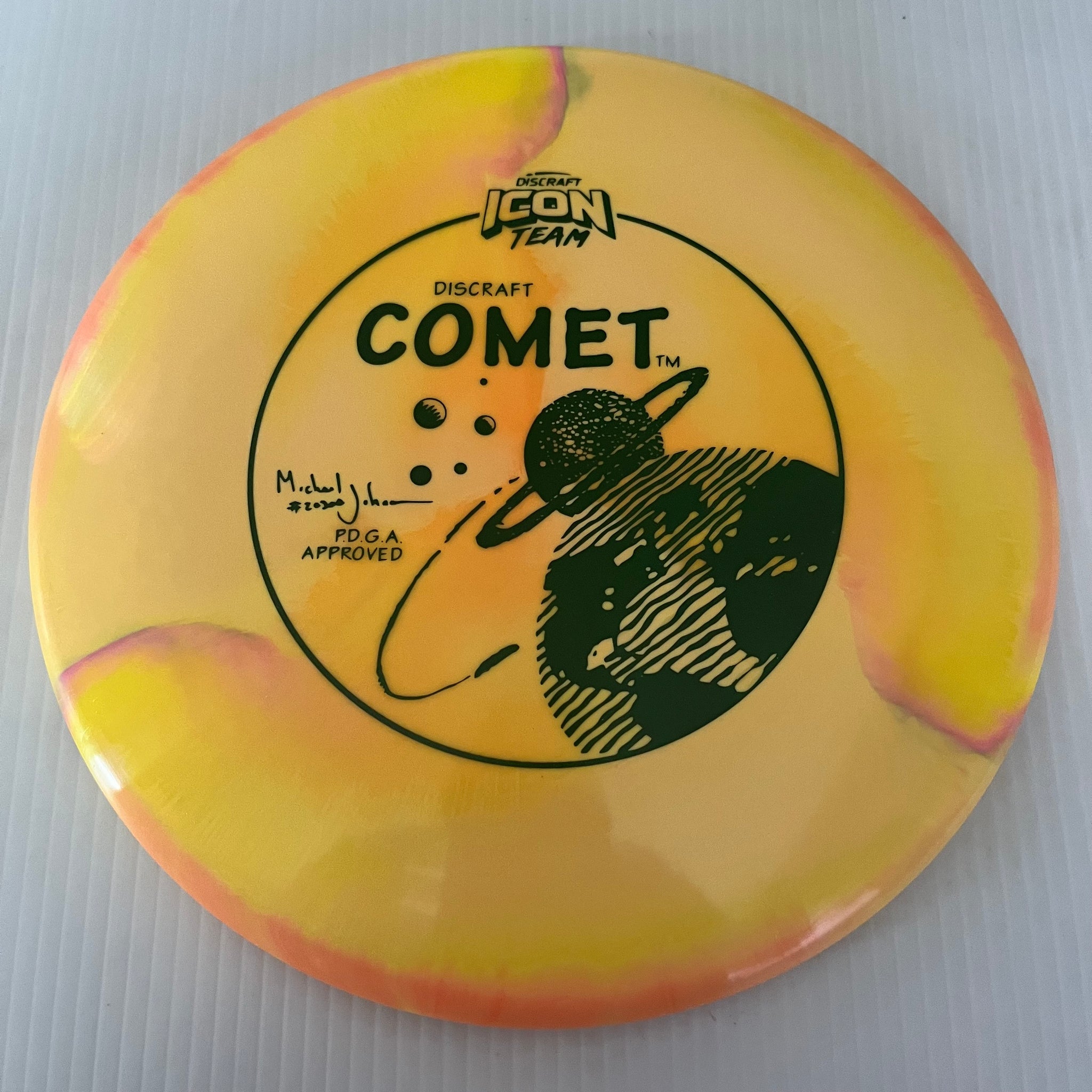 Discraft 2022 Michael Johansen Team Icon Tour Series Swirly ESP Comet 4/5/-2/1