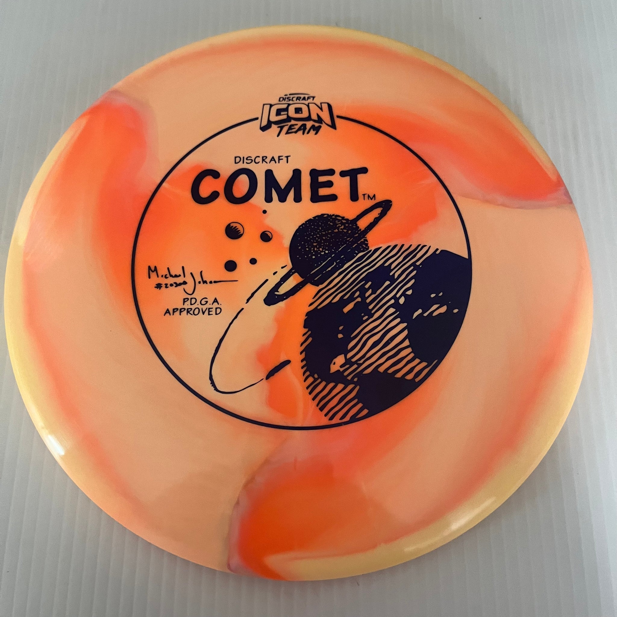 Discraft 2022 Michael Johansen Team Icon Tour Series Swirly ESP Comet 4/5/-2/1