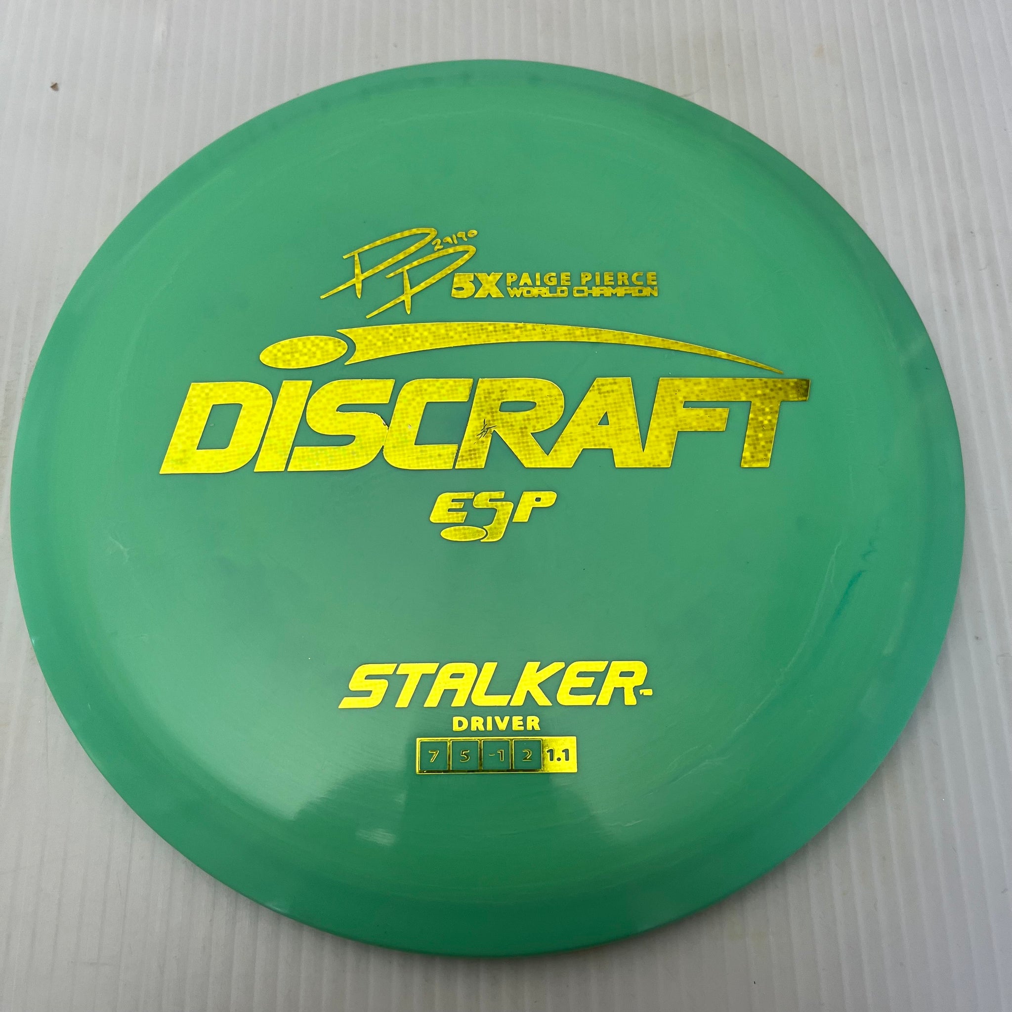 Discraft 5x Paige Pierce ESP Stalker 7/5/-1/2 (175-176 grams)