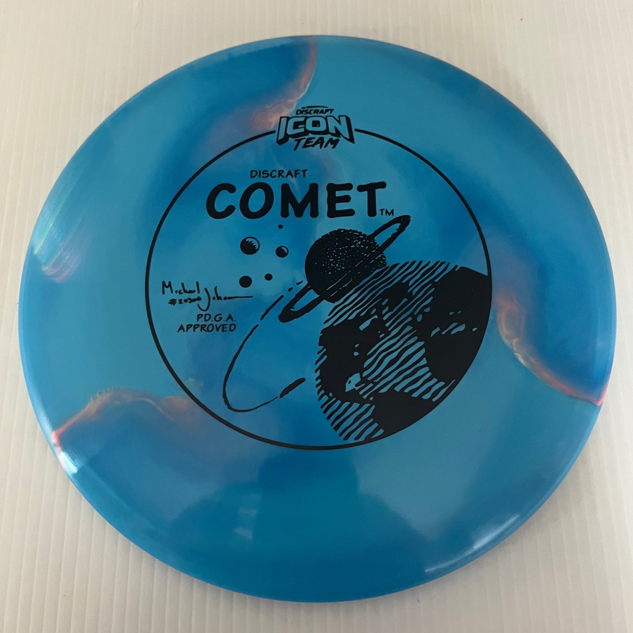 Discraft 2022 Michael Johansen Team Icon Tour Series Swirly ESP Comet 4/5/-2/1