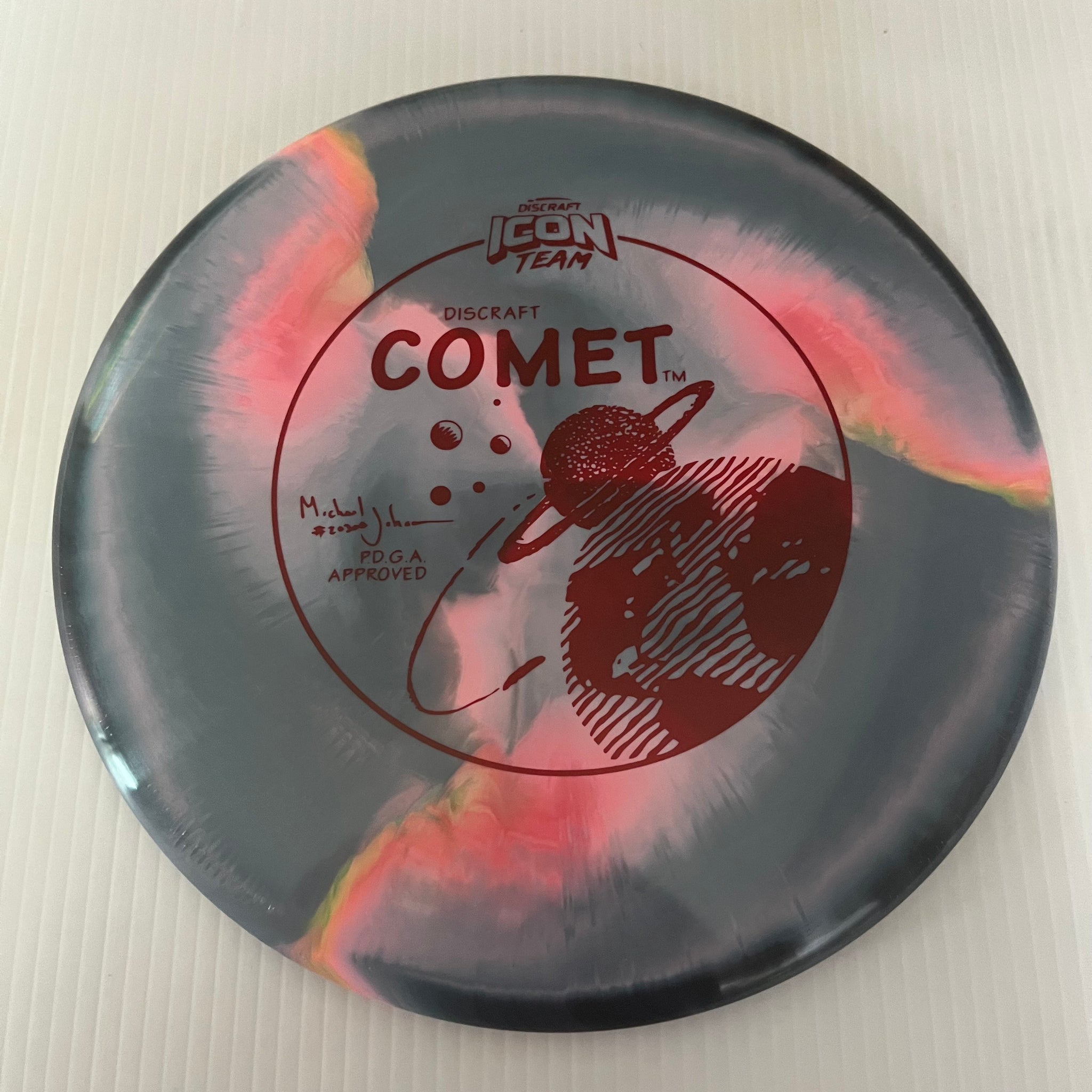 Discraft 2022 Michael Johansen Team Icon Tour Series Swirly ESP Comet 4/5/-2/1