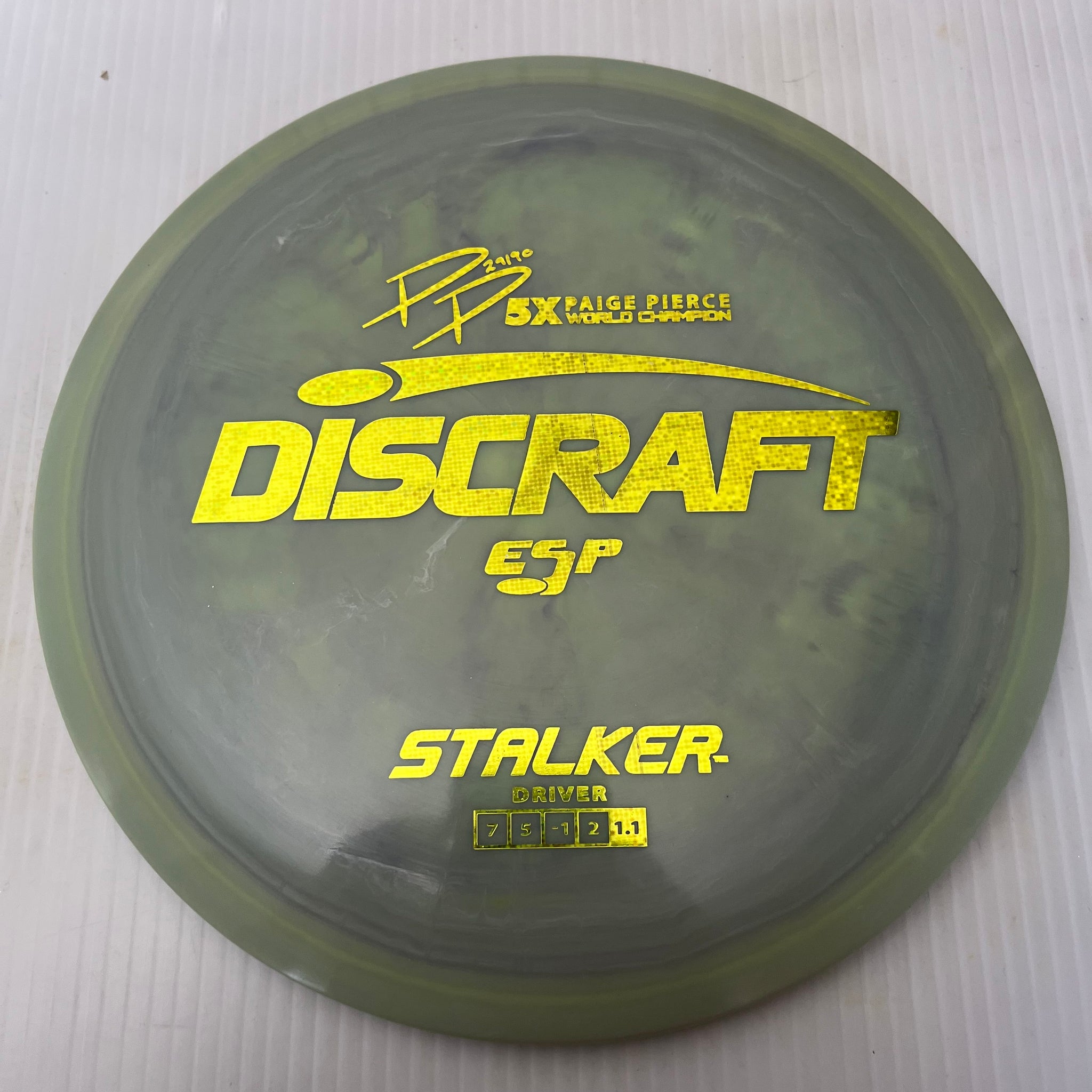 Discraft 5x Paige Pierce ESP Stalker 7/5/-1/2 (175-176 grams)