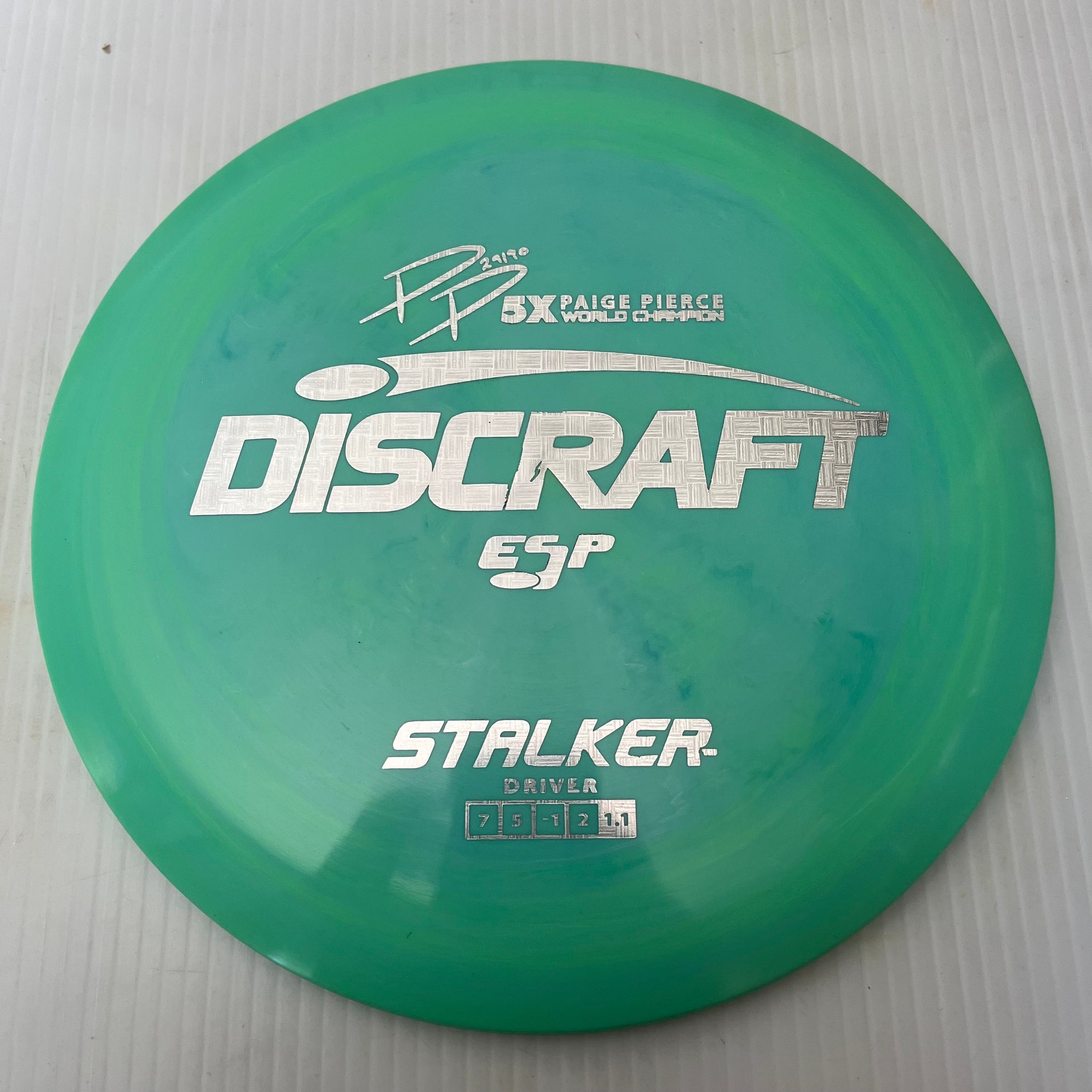Discraft 5x Paige Pierce ESP Stalker 7/5/-1/2 (175-176 grams)