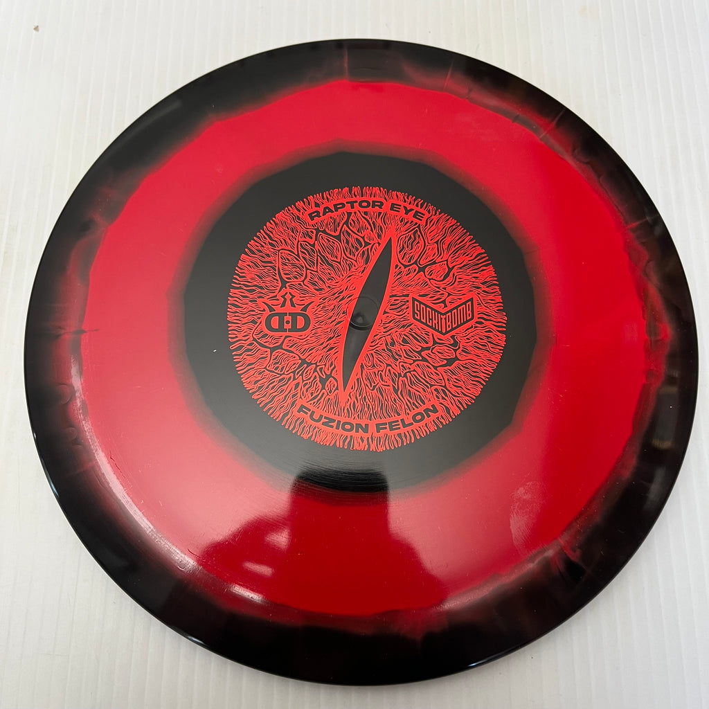 Dynamic Discs Raptor Eye Fuzion Felon 9/3/0.5/4