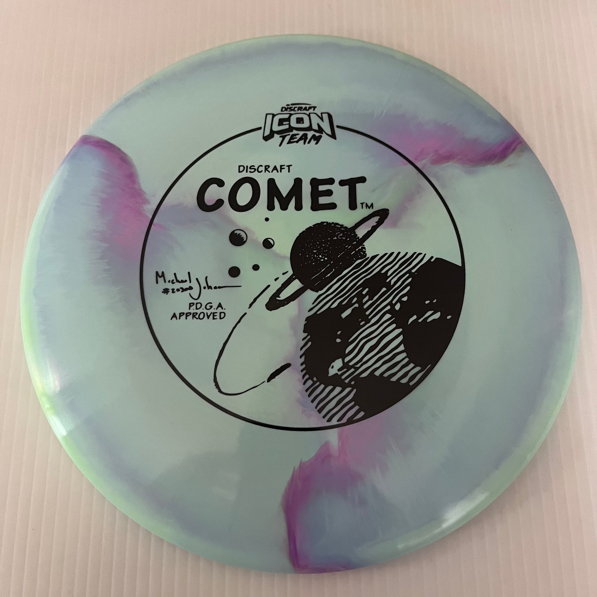 Discraft 2022 Michael Johansen Team Icon Tour Series Swirly ESP Comet 4/5/-2/1