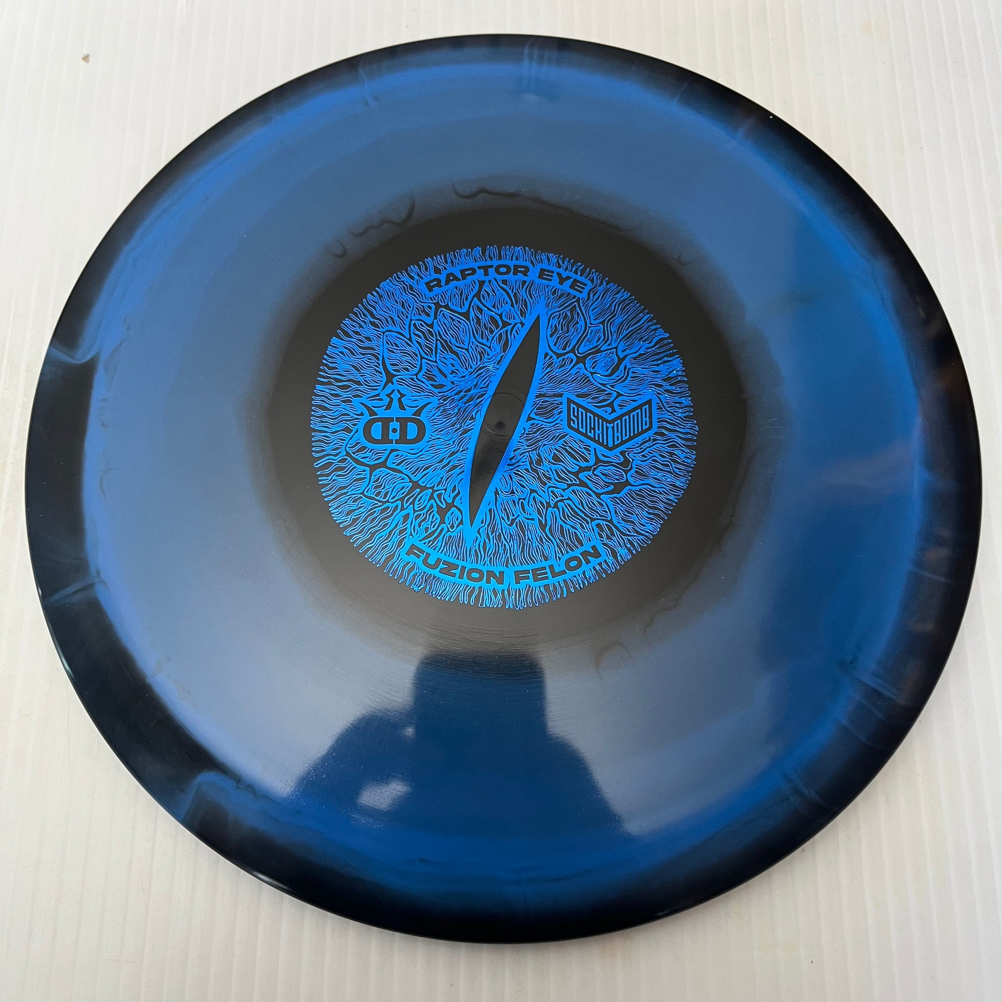 Dynamic Discs Raptor Eye Fuzion Felon 9/3/0.5/4