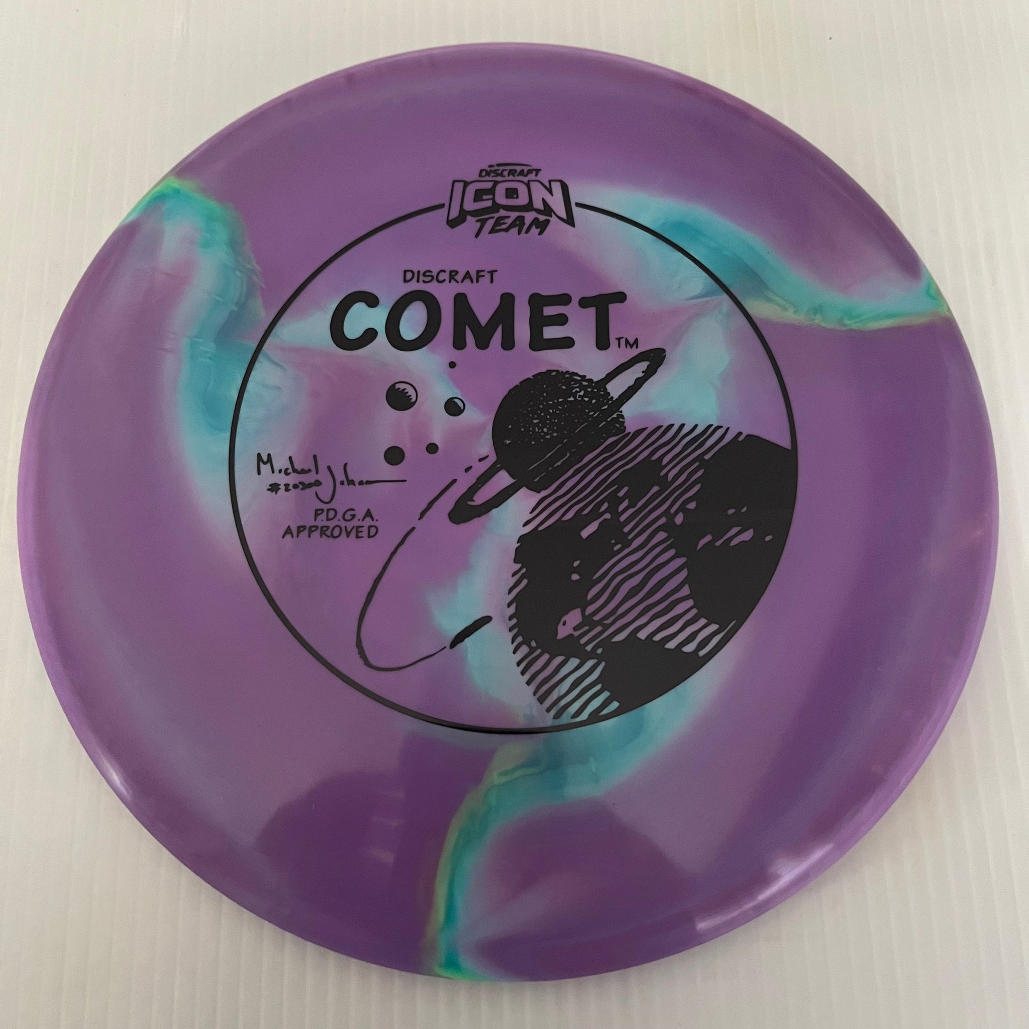 Discraft 2022 Michael Johansen Team Icon Tour Series Swirly ESP Comet 4/5/-2/1