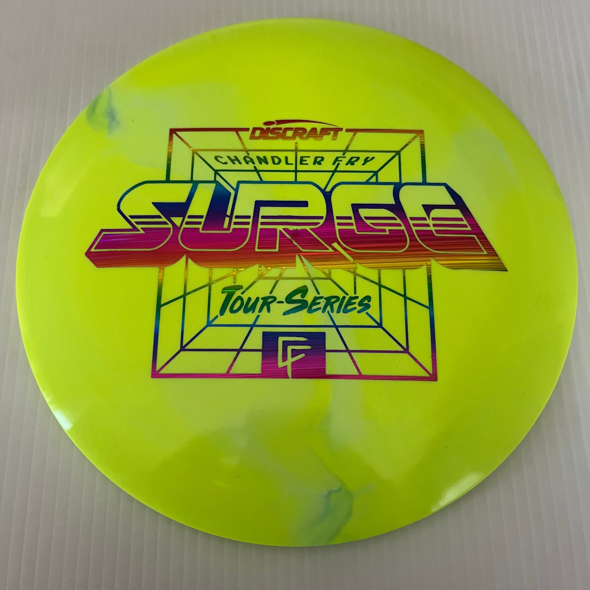 Discraft 2022 Chandler Fry Tour Series Swirly ESP Surge 11/5/-1/3