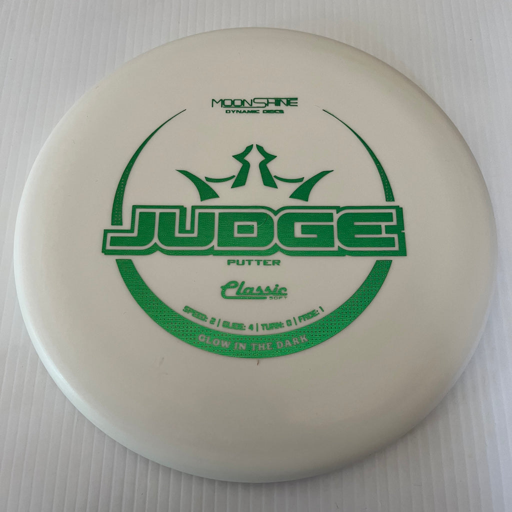 Dynamic Discs Classic Soft Moonshine Glow Judge 2/4/0/1
