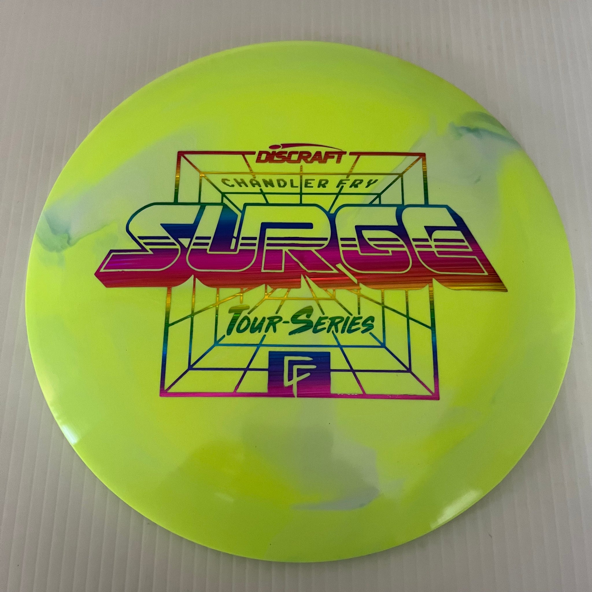 Discraft 2022 Chandler Fry Tour Series Swirly ESP Surge 11/5/-1/3