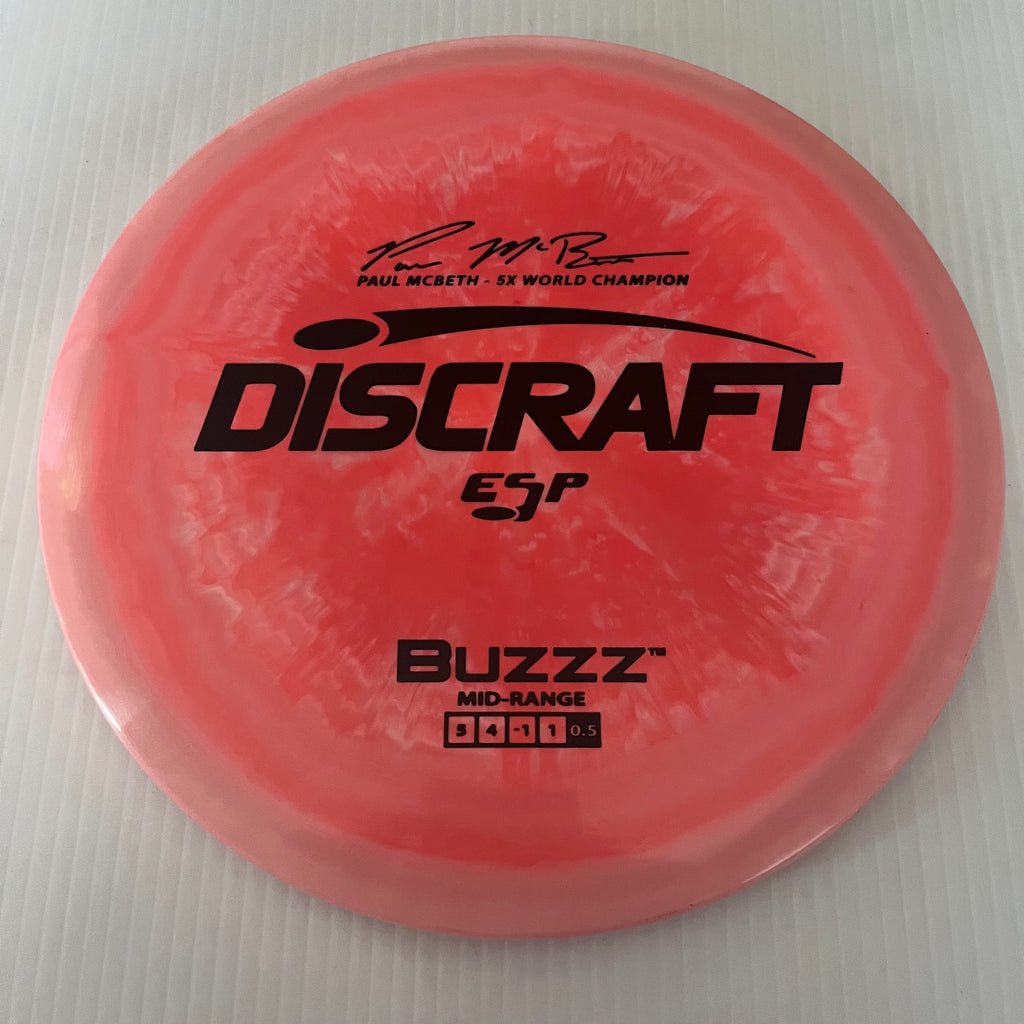 Discraft 5x Paul McBeth ESP Buzzz 5/4/-1/1 (177+g)