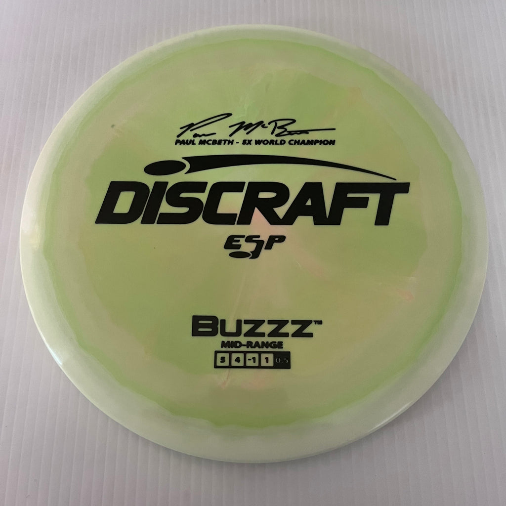 Discraft 5x Paul McBeth ESP Buzzz 5/4/-1/1 (177+g)