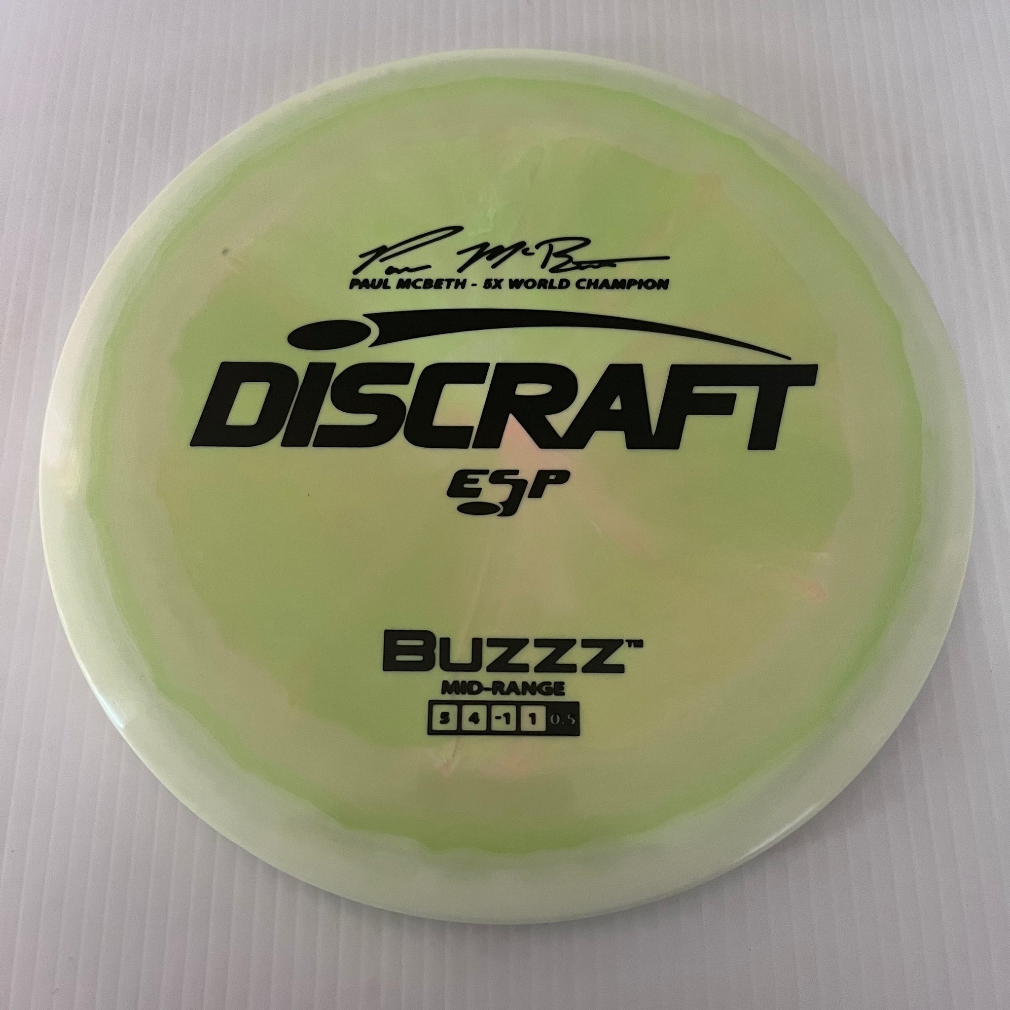 Discraft 5x Paul McBeth ESP Buzzz 5/4/-1/1 (177+g)