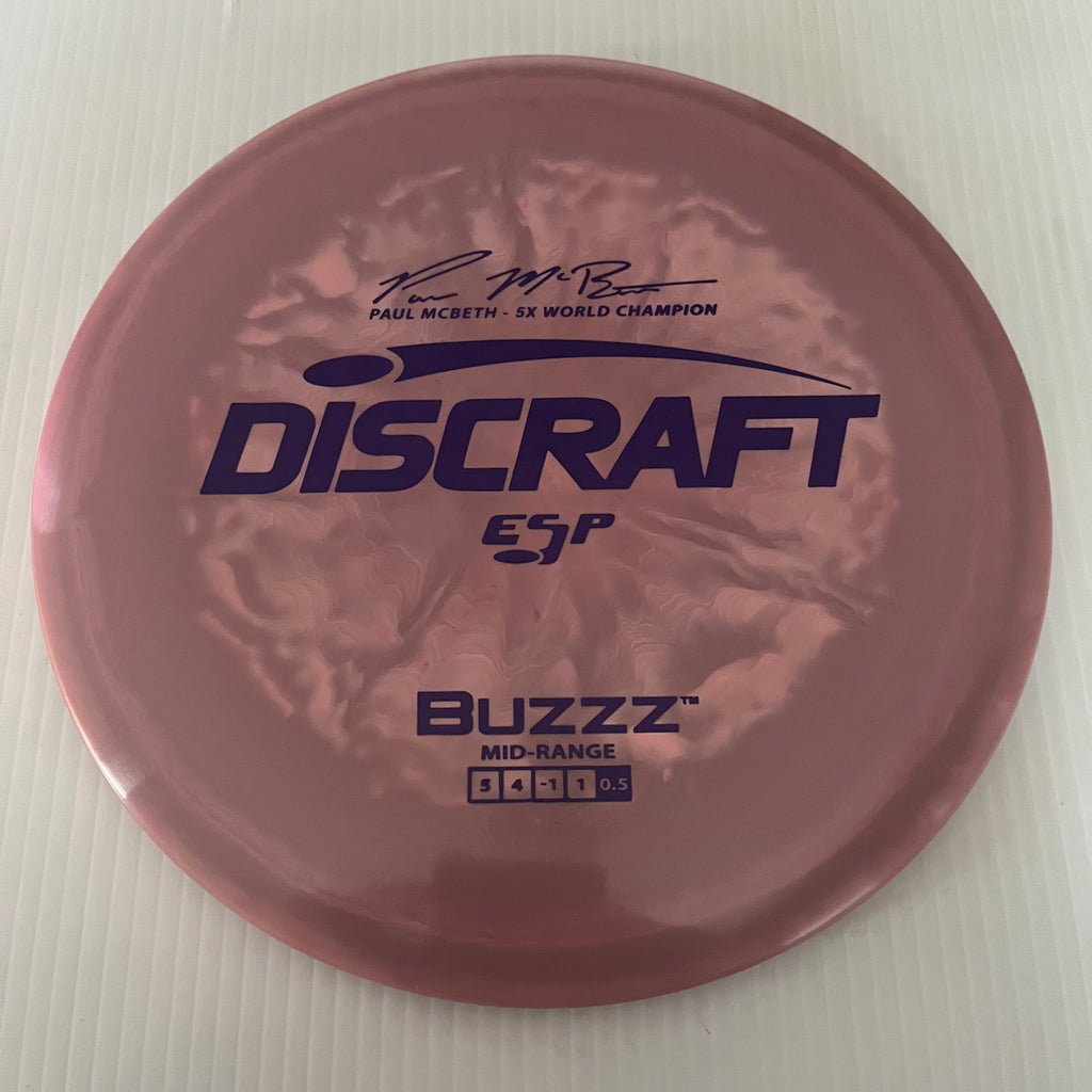 Discraft 5x Paul McBeth ESP Buzzz 5/4/-1/1 (177+g)