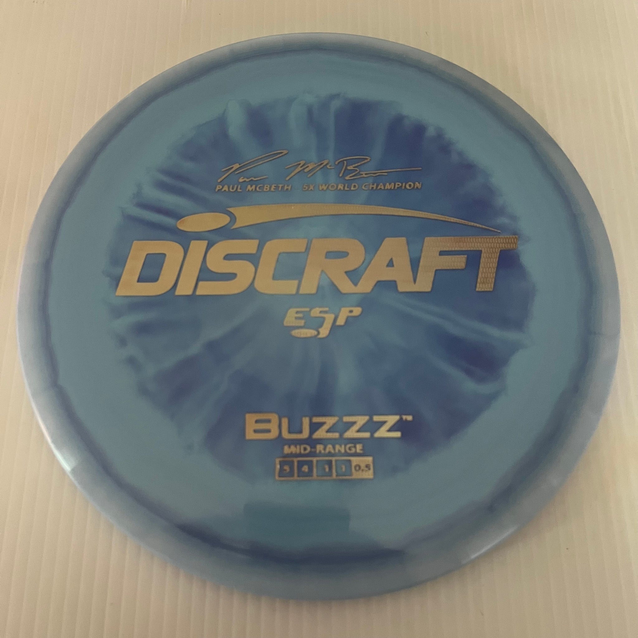 Discraft 5x Paul McBeth ESP Buzzz 5/4/-1/1 (177+g)