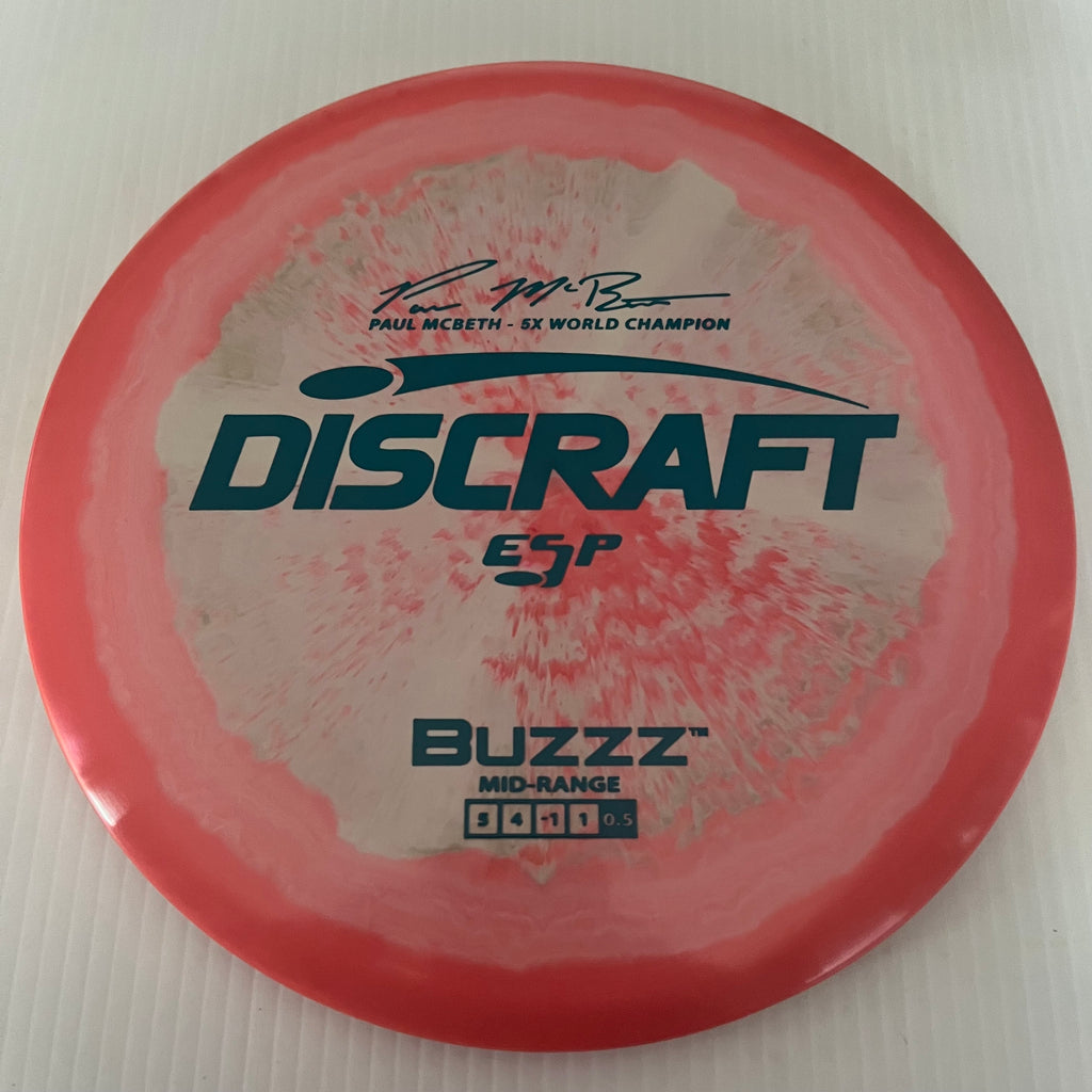 Discraft 5x Paul McBeth ESP Buzzz 5/4/-1/1 (177+g)