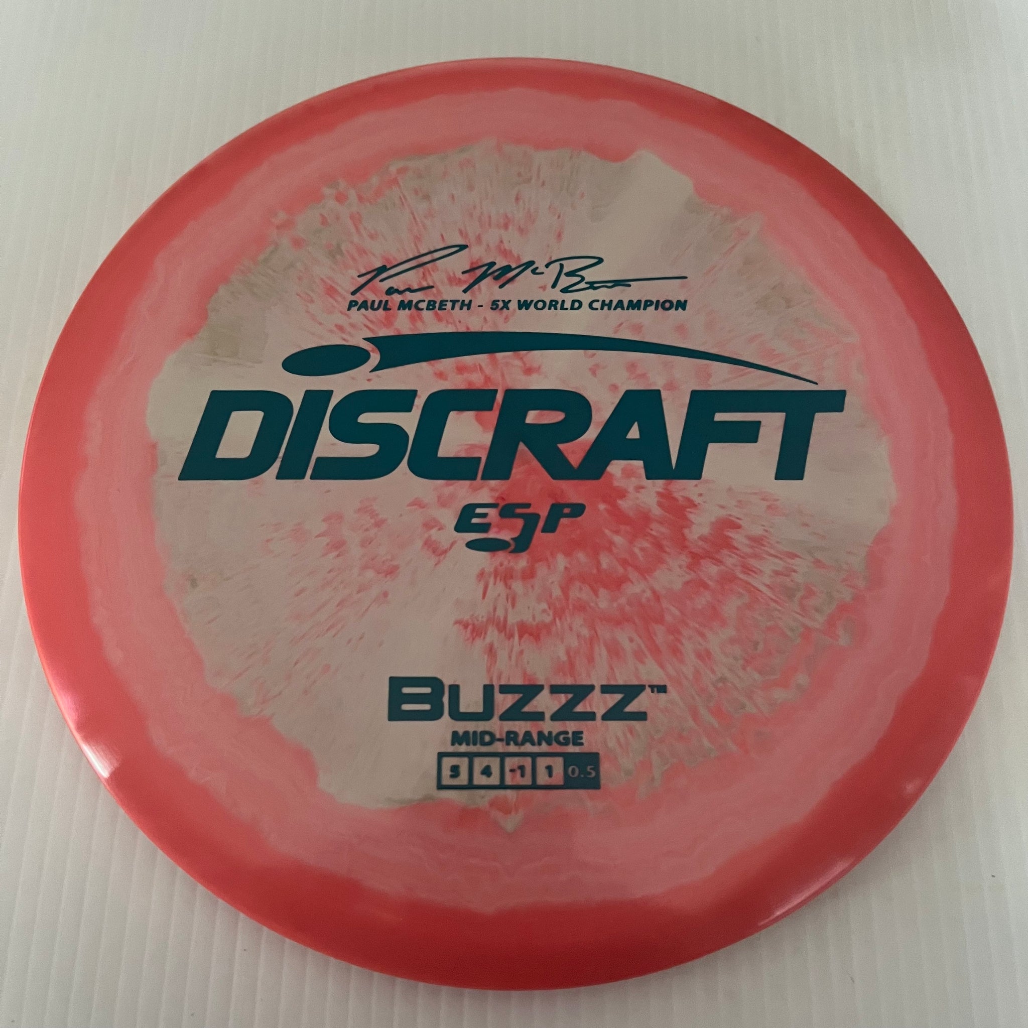 Discraft 5x Paul McBeth ESP Buzzz 5/4/-1/1 (177+g)