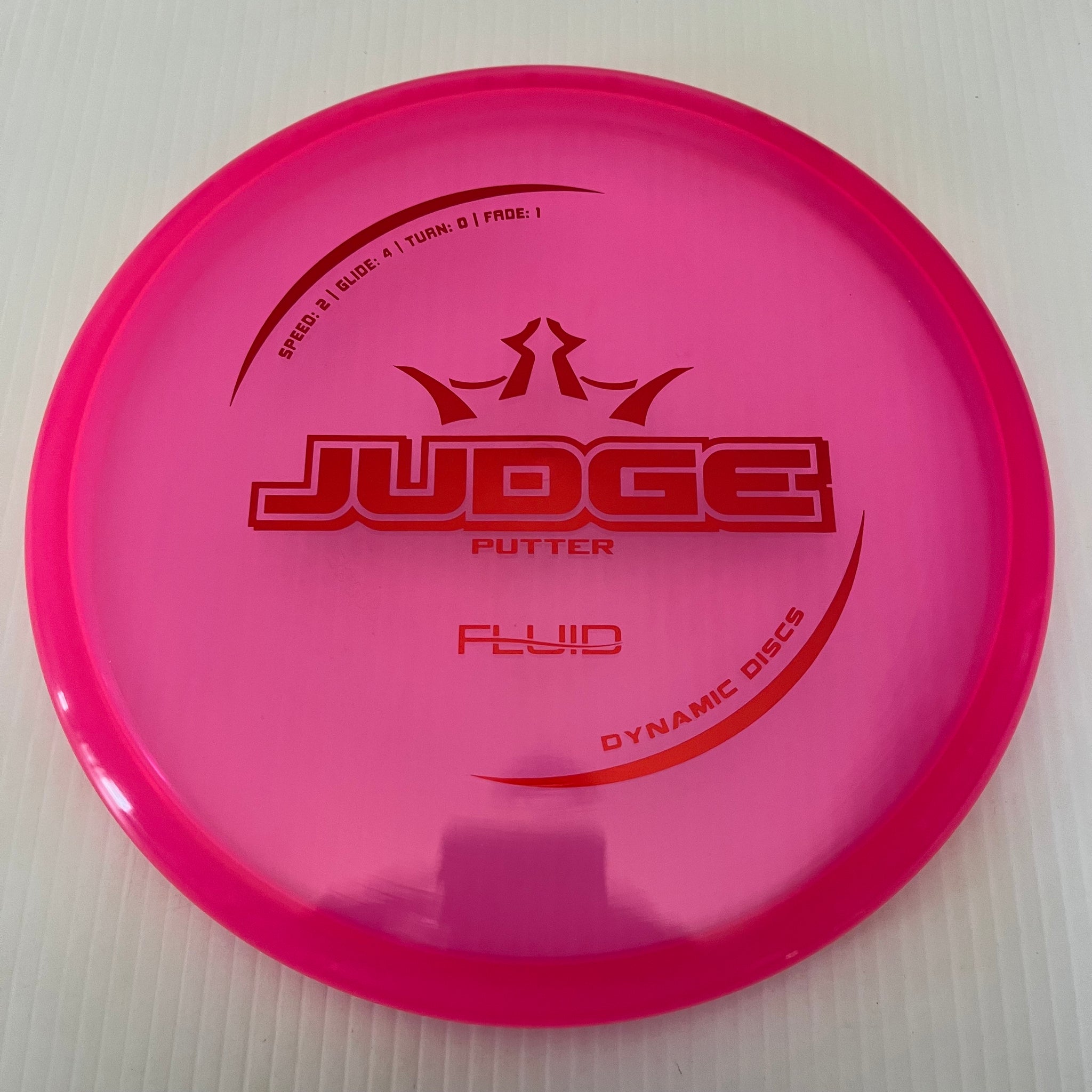 Dynamic Discs Fluid Judge 2/4/0/1