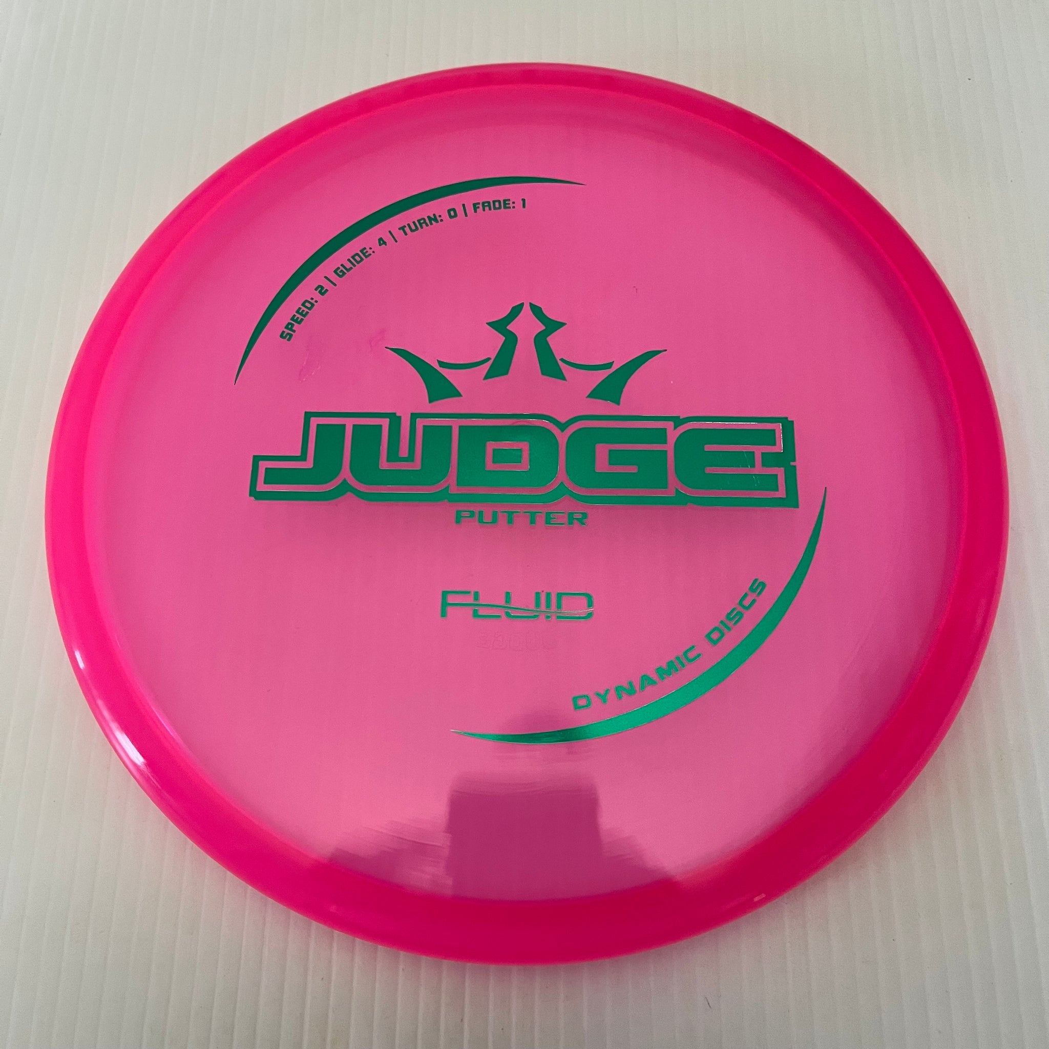 Dynamic Discs Fluid Judge 2/4/0/1