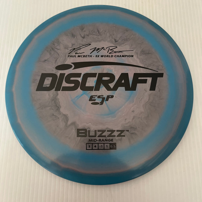 Discraft 5x Paul McBeth ESP Buzzz 5/4/-1/1 (175-176g)