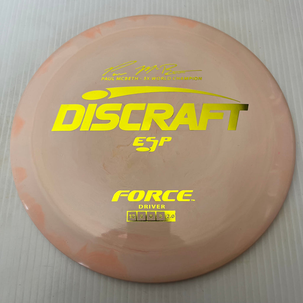 Discraft 5x Paul McBeth ESP Force 12/5/0/3 (170-172 grams)