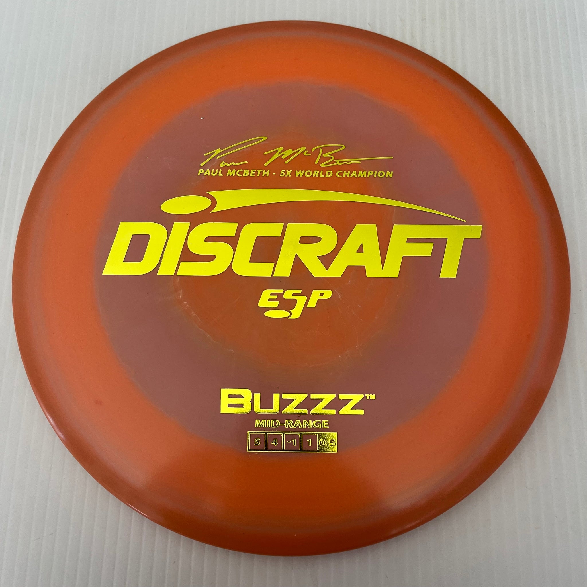 Discraft 5x Paul McBeth ESP Buzzz 5/4/-1/1 (175-176g)
