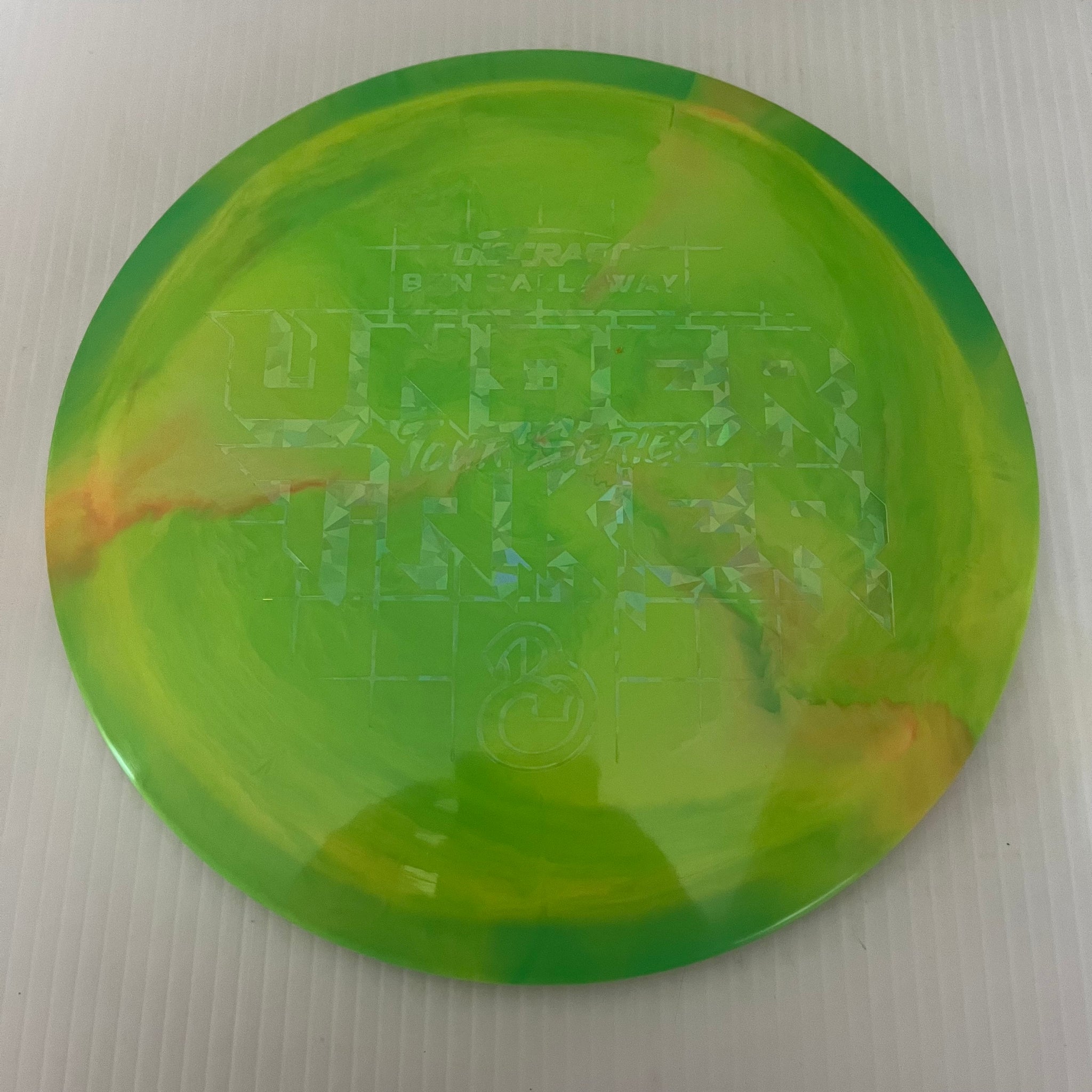 Discraft 2022 Ben Callaway Tour Series Swirly ESP Undertaker 9/5/-1/2