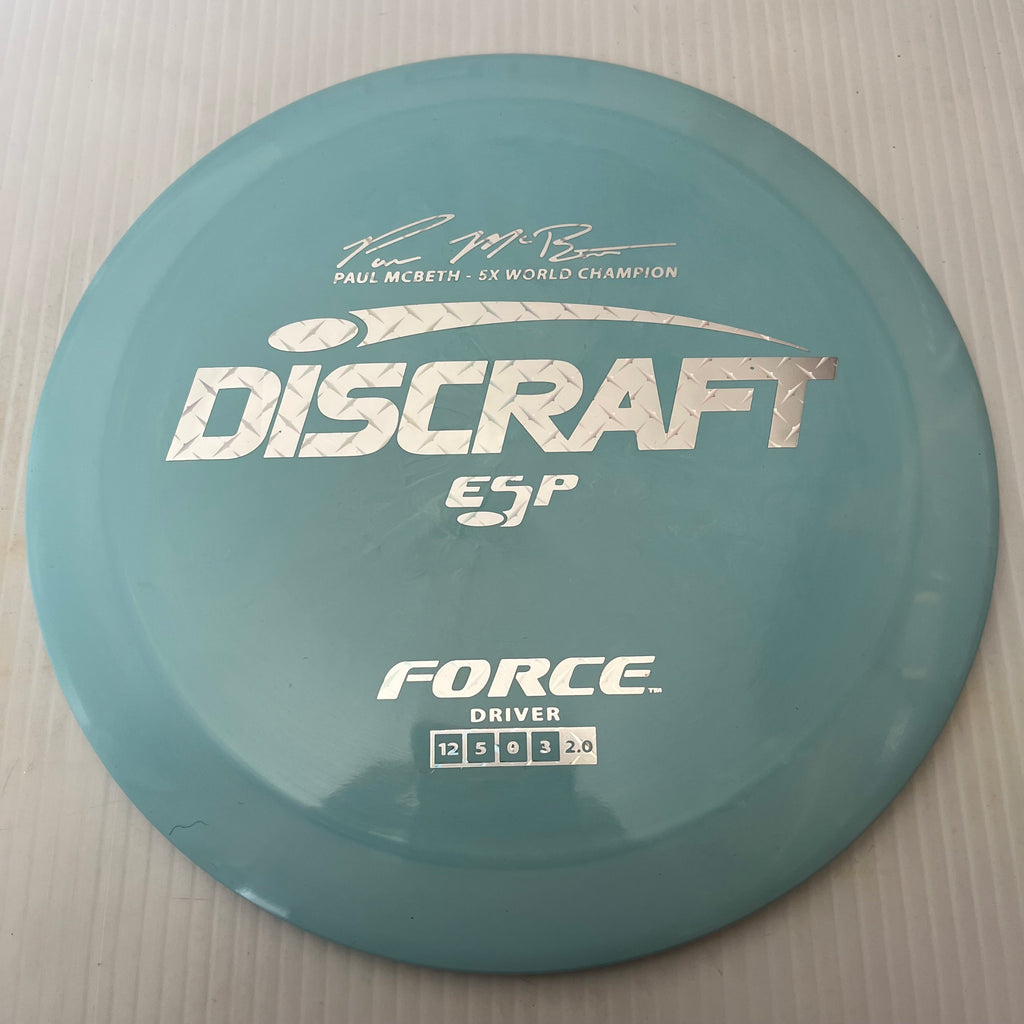 Discraft 5x Paul McBeth ESP Force 12/5/0/3 (170-172 grams)