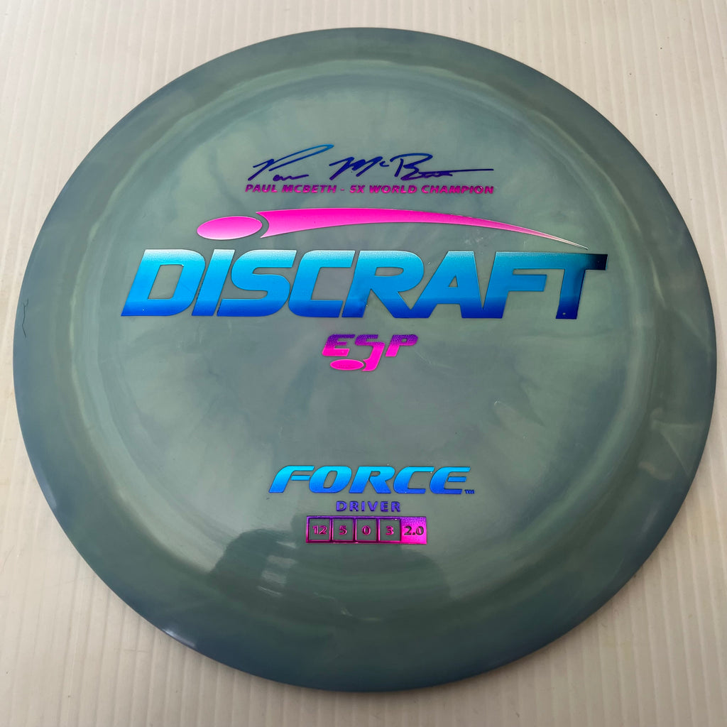 Discraft 5x Paul McBeth ESP Force 12/5/0/3 (170-172 grams)