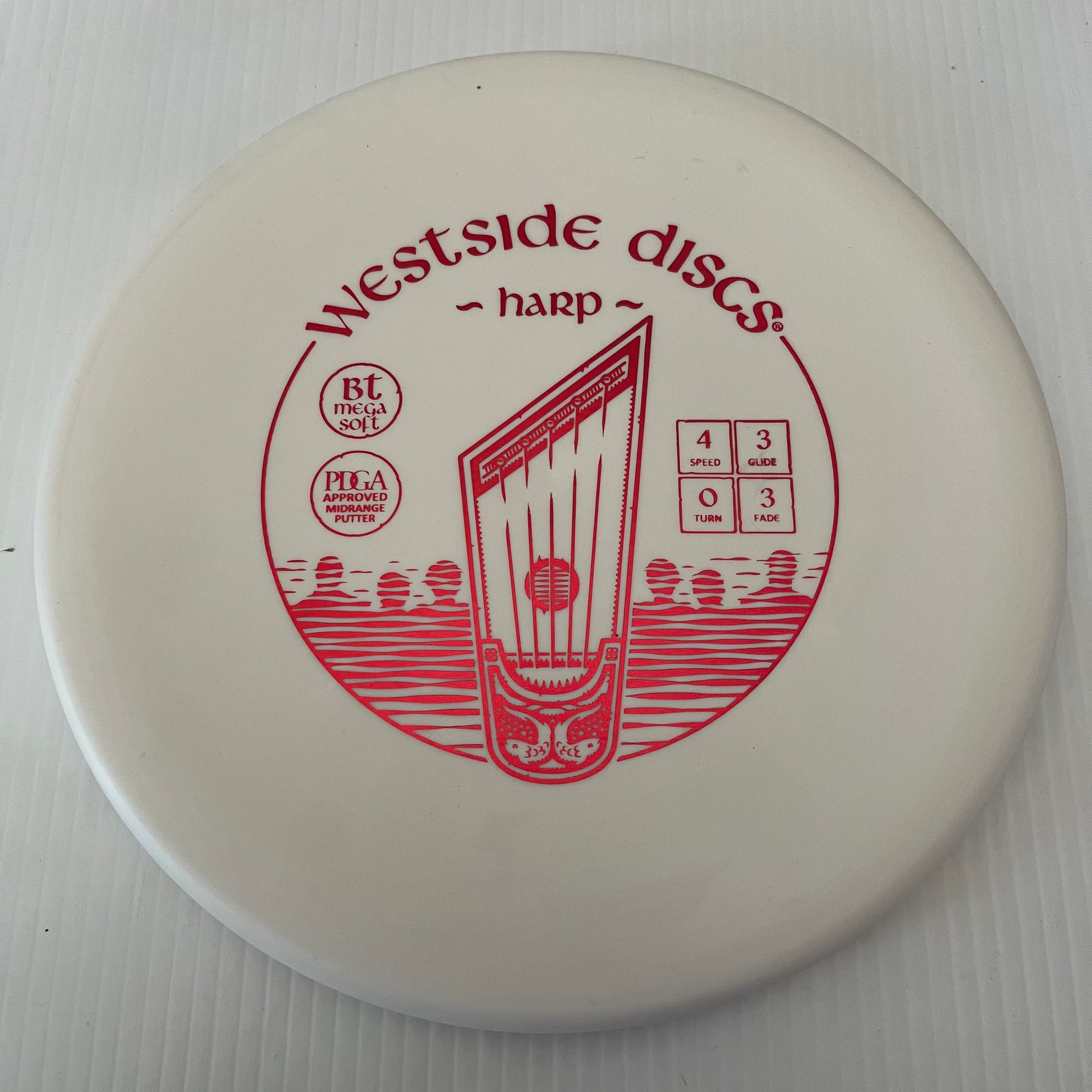 Westside Discs BT MegaSoft Harp 4/3/0/3
