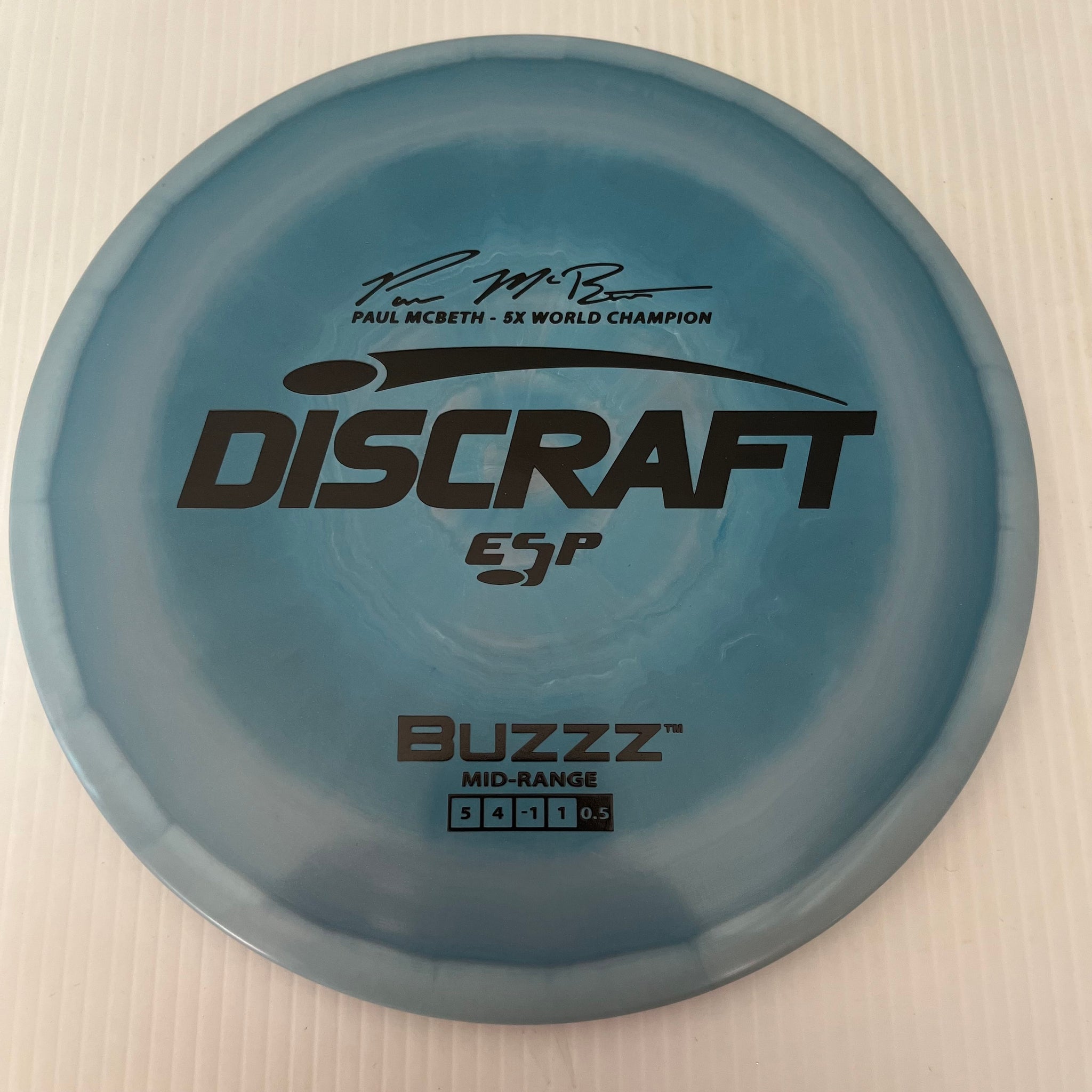 Discraft 5x Paul McBeth ESP Buzzz 5/4/-1/1 (175-176g)