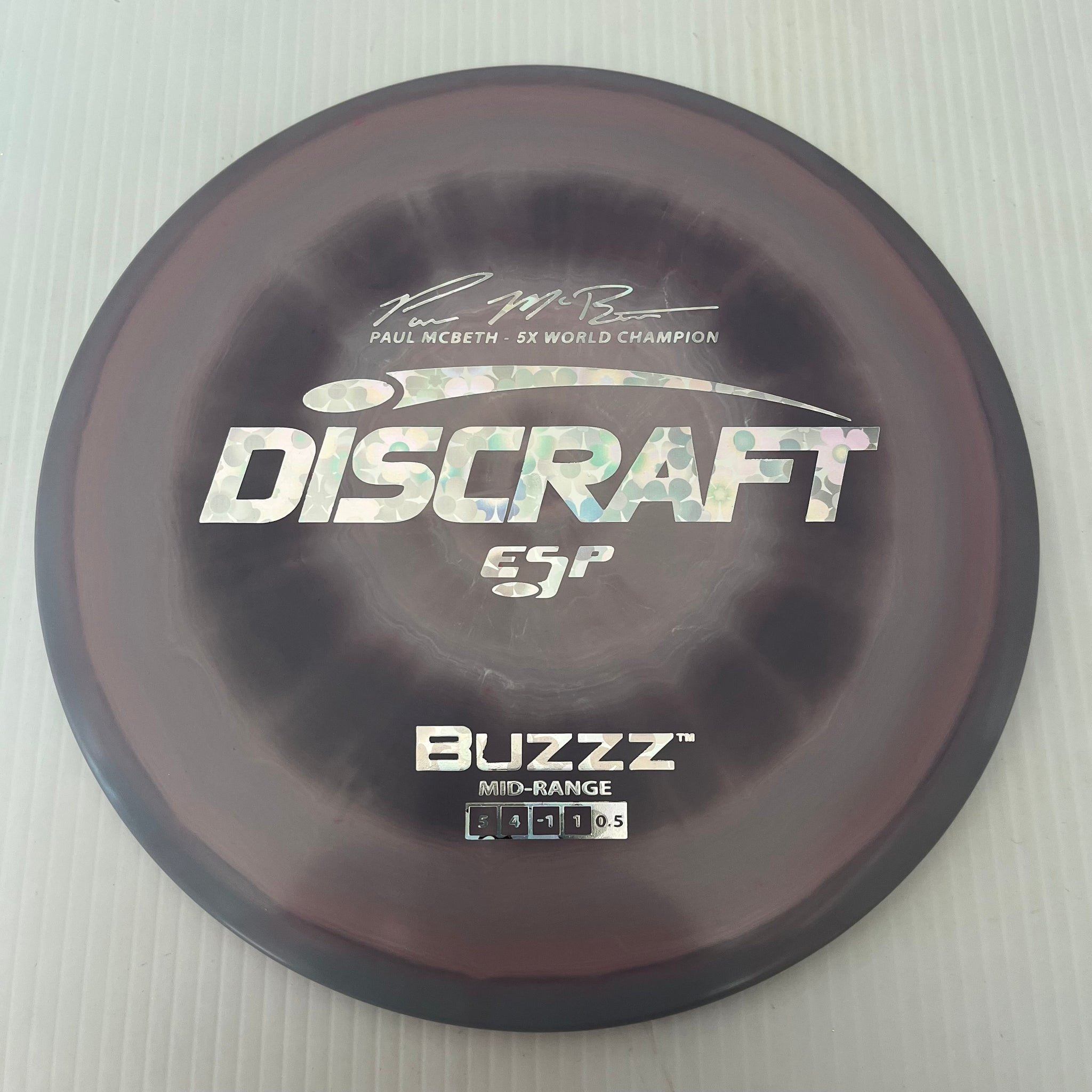 Discraft 5x Paul McBeth ESP Buzzz 5/4/-1/1 (175-176g)