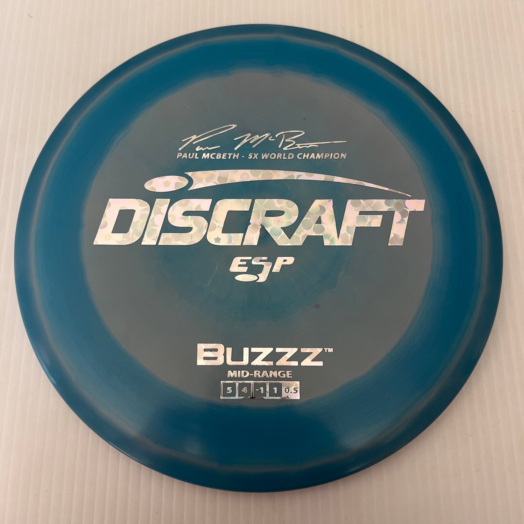 Discraft 5x Paul McBeth ESP Buzzz 5/4/-1/1 (175-176g)