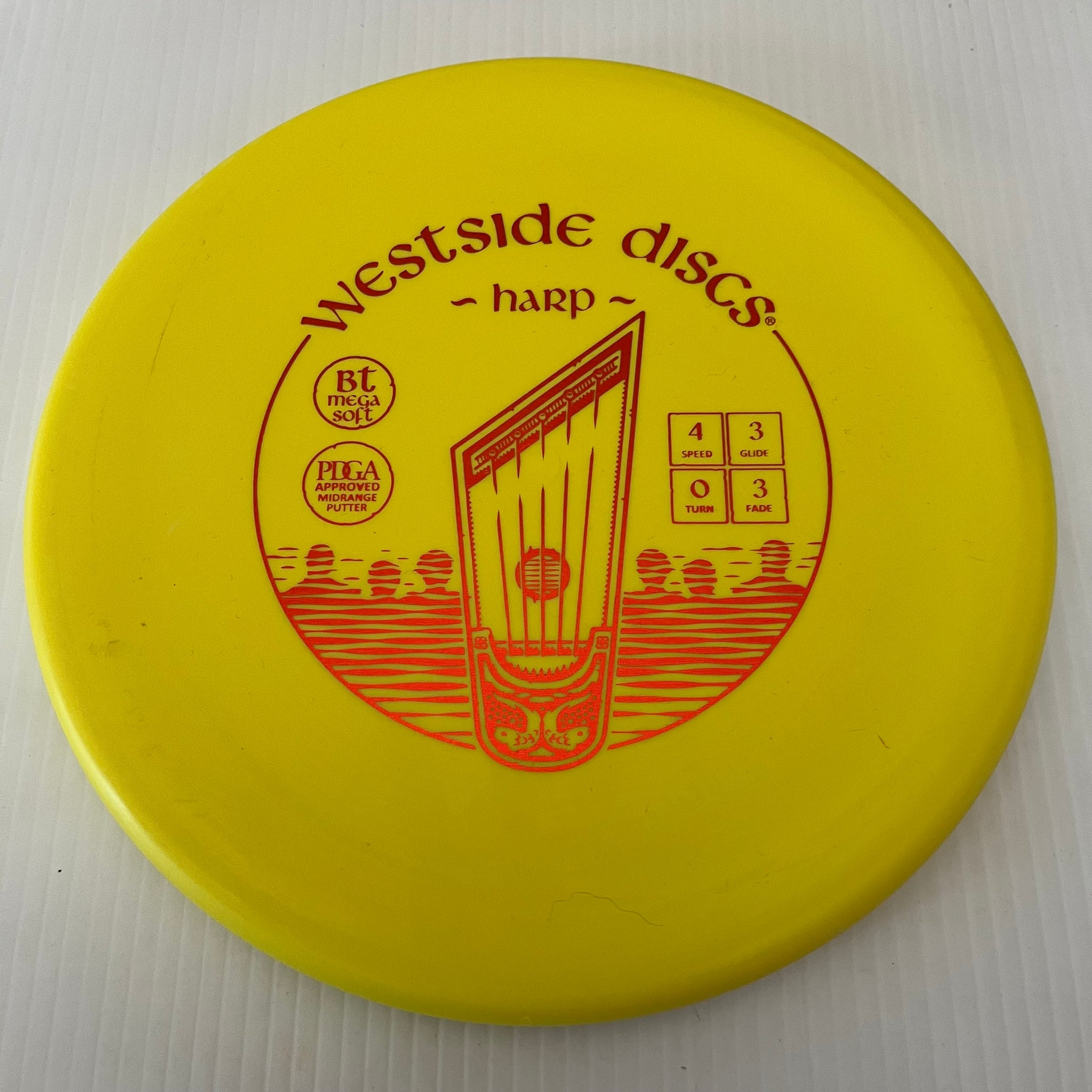 Westside Discs BT MegaSoft Harp 4/3/0/3