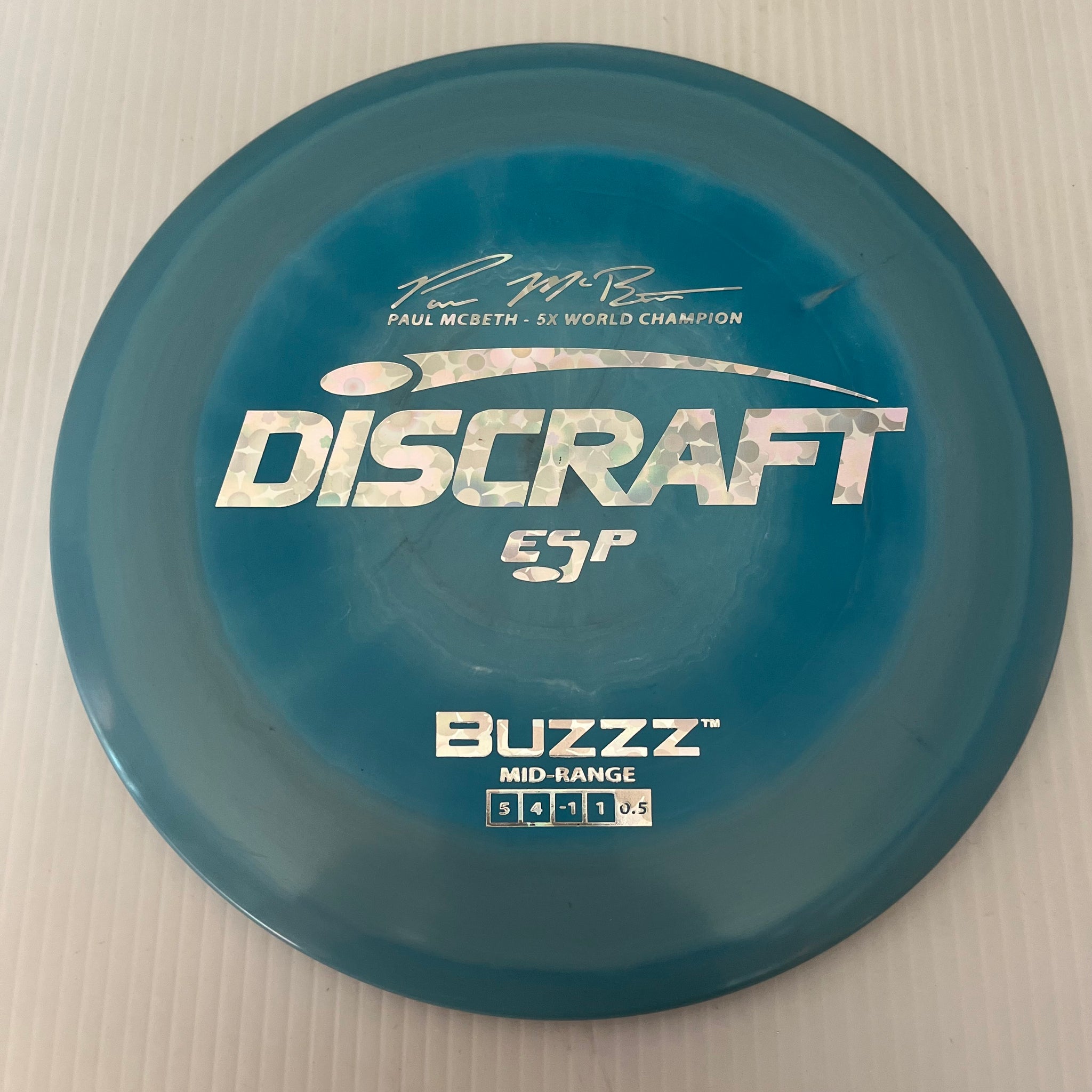 Discraft 5x Paul McBeth ESP Buzzz 5/4/-1/1 (175-176g)
