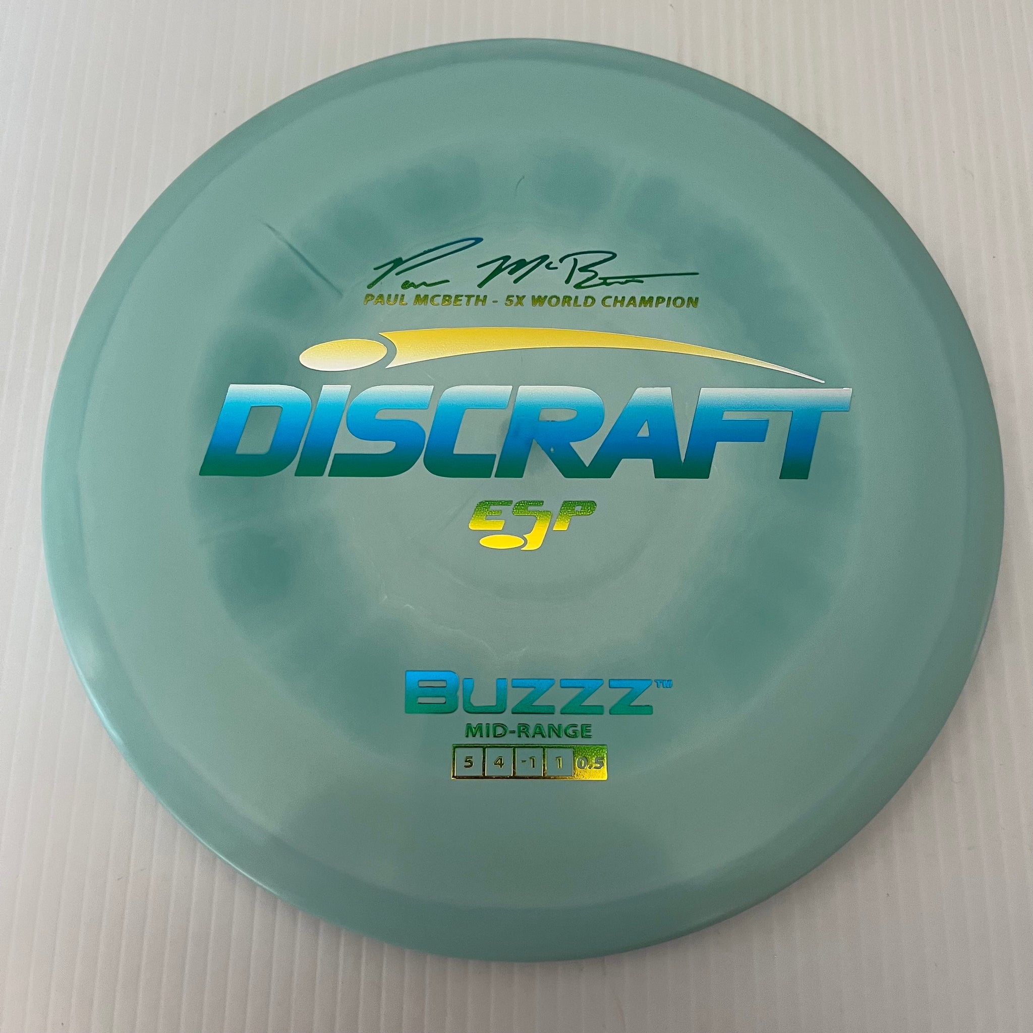 Discraft 5x Paul McBeth ESP Buzzz 5/4/-1/1 (175-176g)