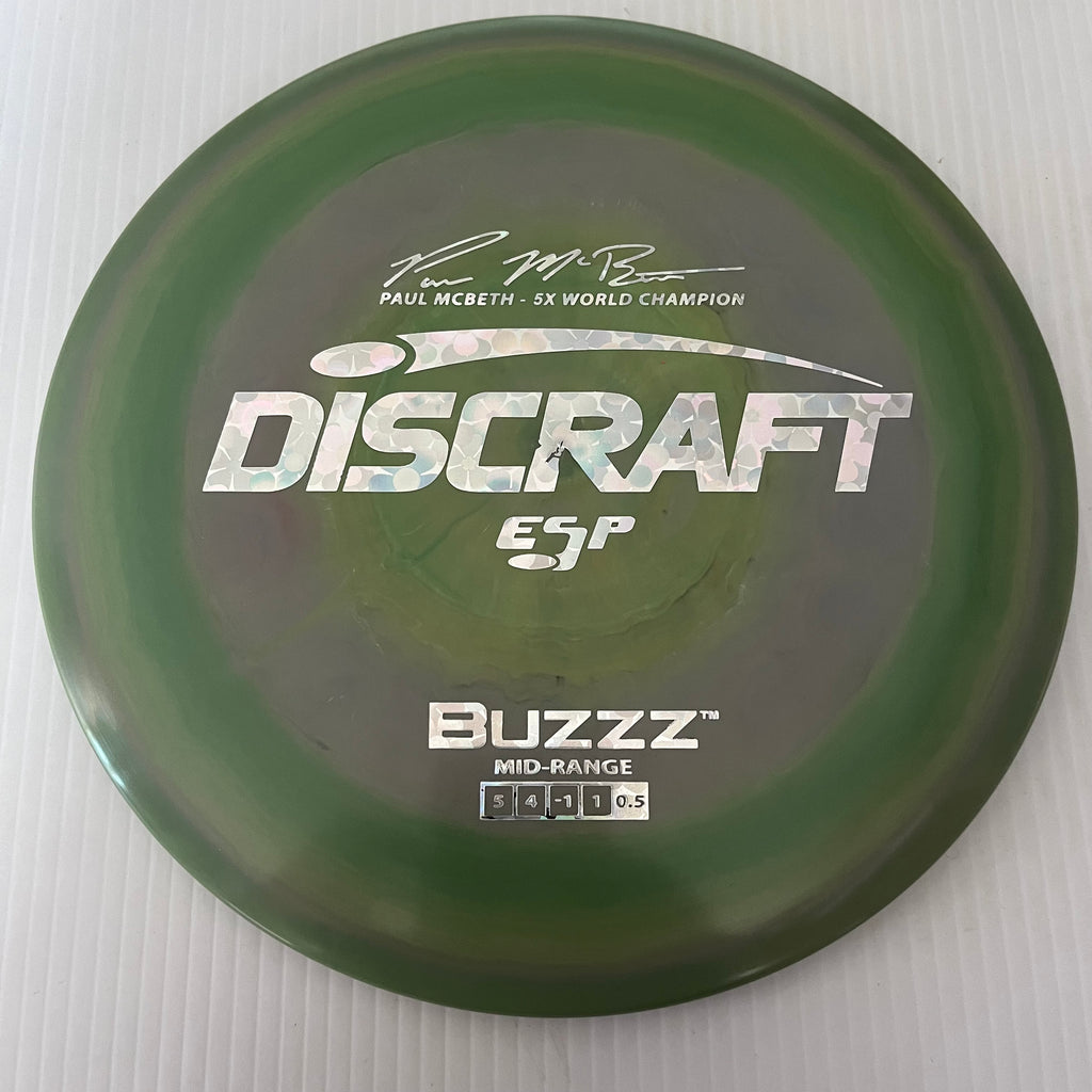 Discraft 5x Paul McBeth ESP Buzzz 5/4/-1/1 (175-176g)