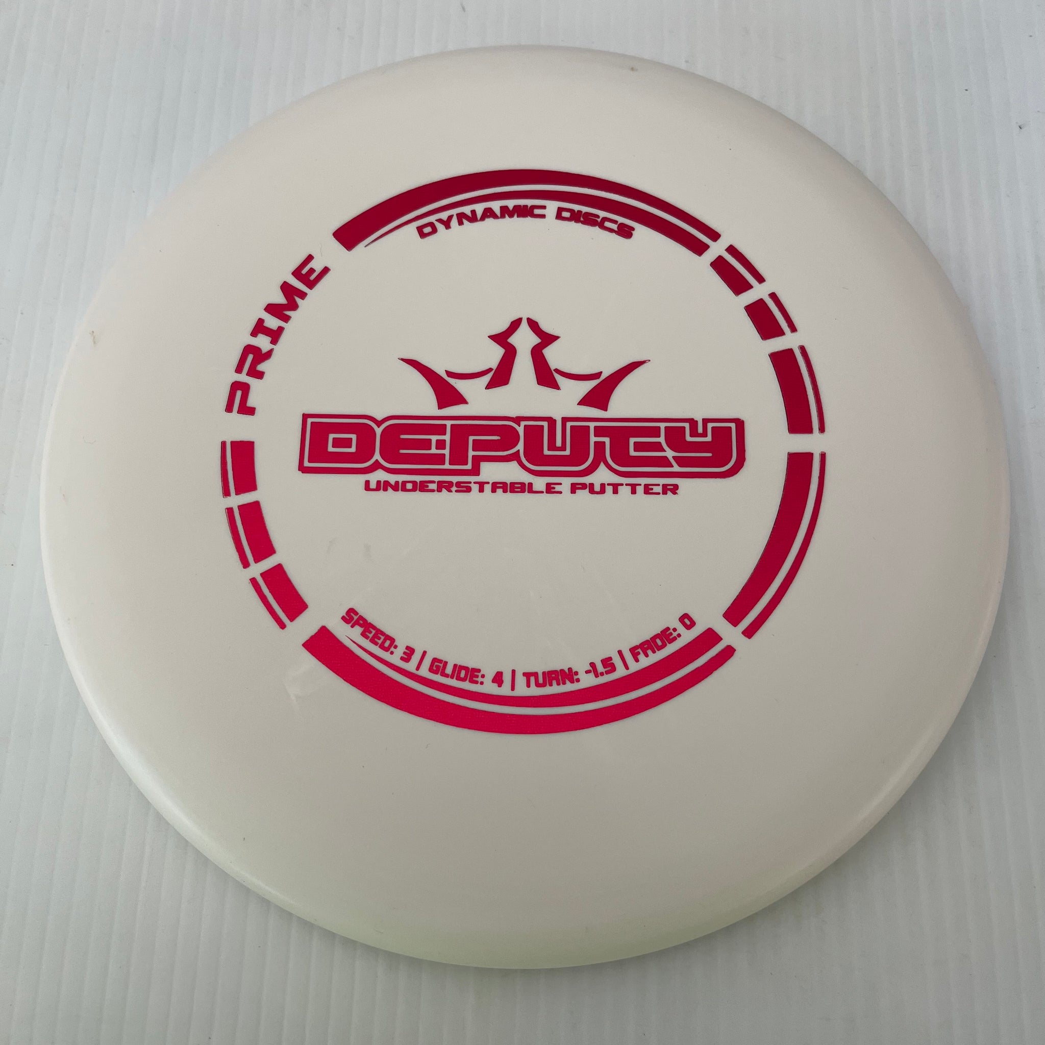 Dynamic Discs Prime Deputy 3/4/-1.5/0
