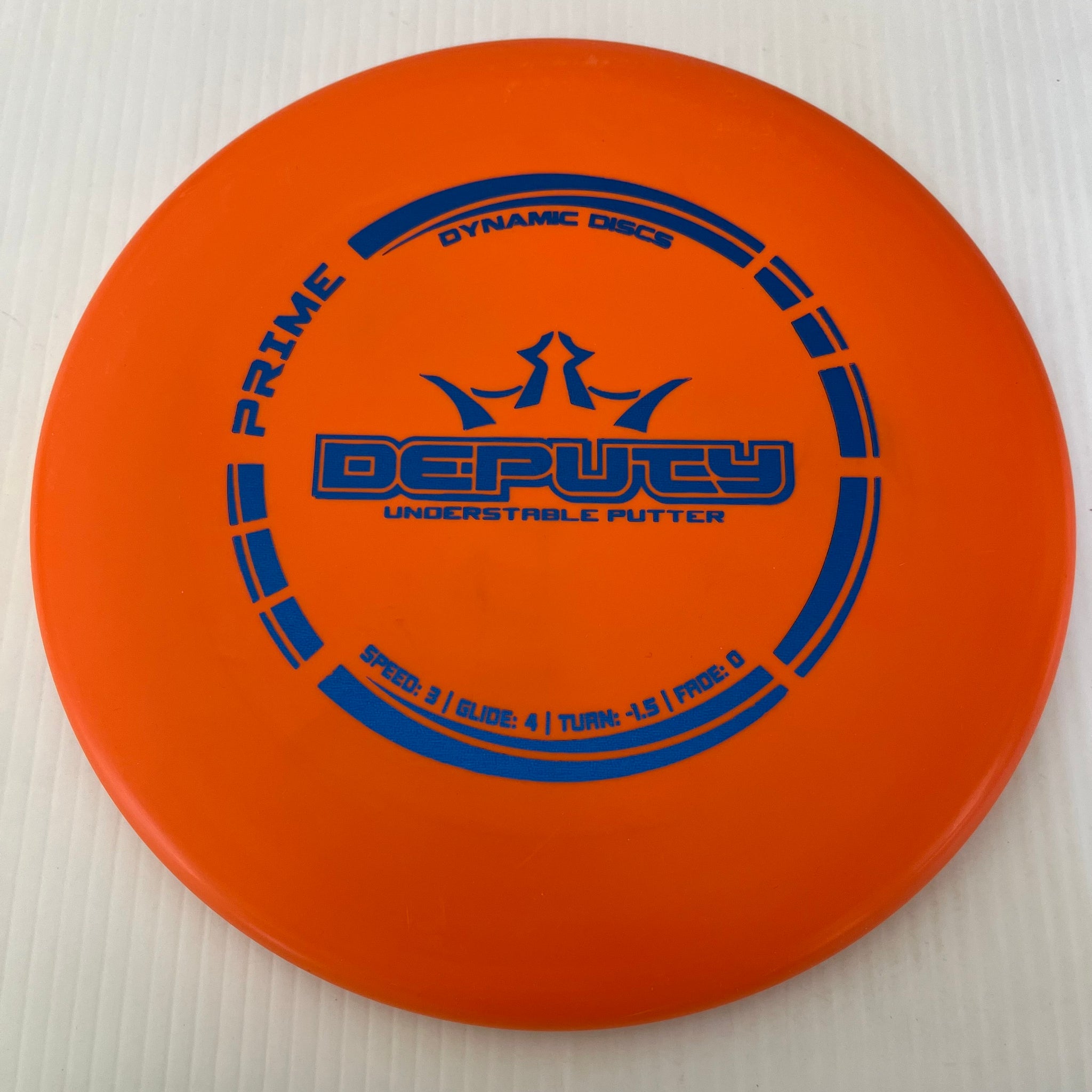 Dynamic Discs Prime Deputy 3/4/-1.5/0