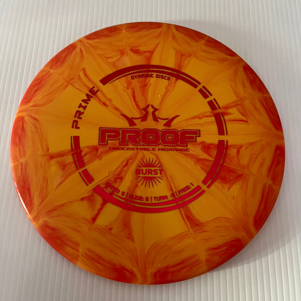Dynamic Discs Prime Burst Proof 5/5/-3/1