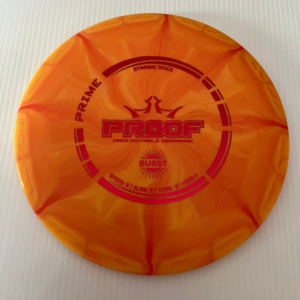 Dynamic Discs Prime Burst Proof 5/5/-3/1