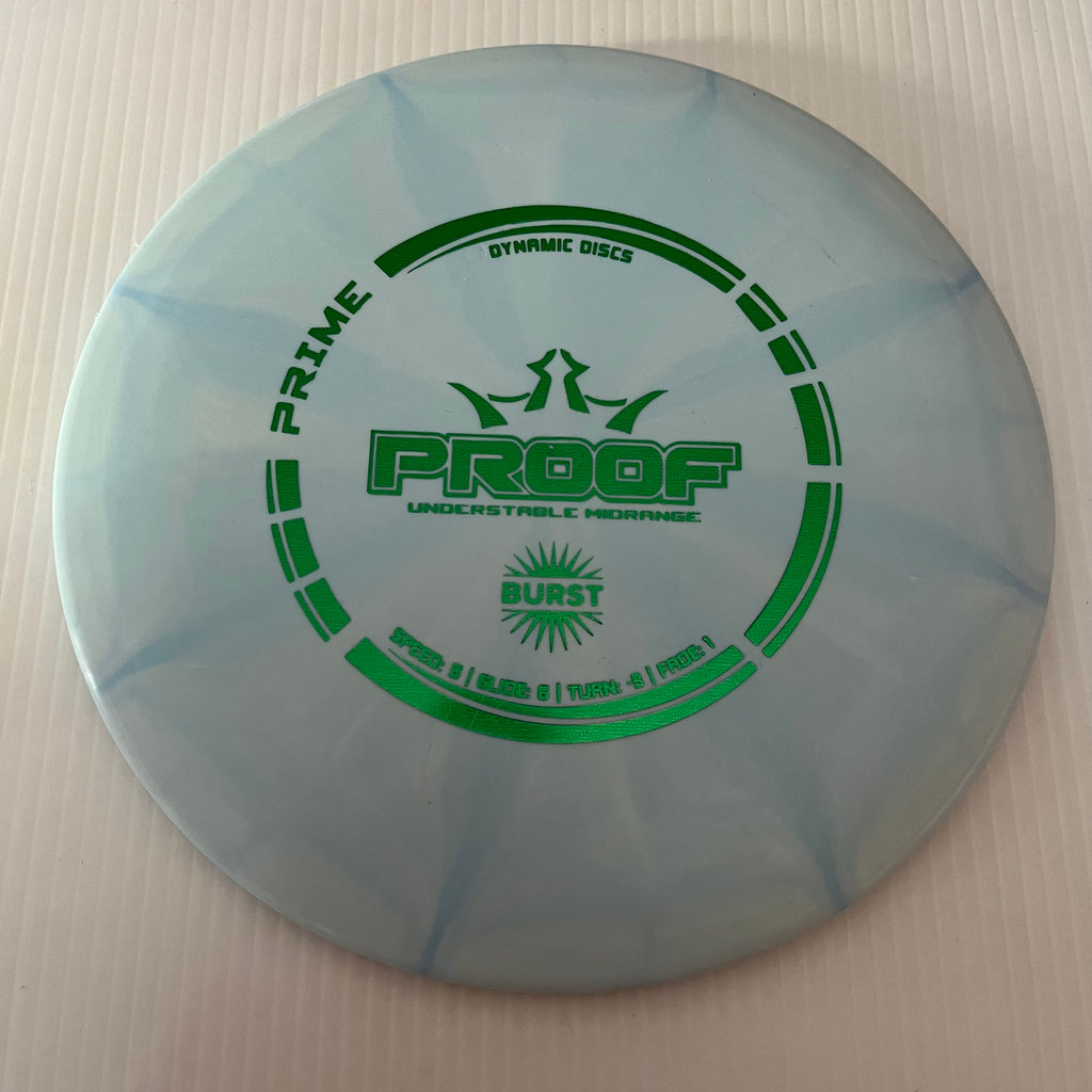 Dynamic Discs Prime Burst Proof 5/5/-3/1