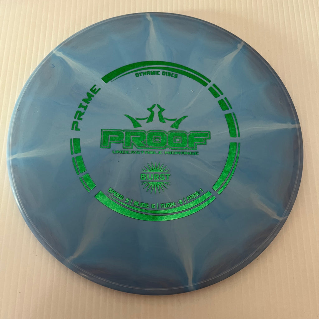 Dynamic Discs Prime Burst Proof 5/5/-3/1
